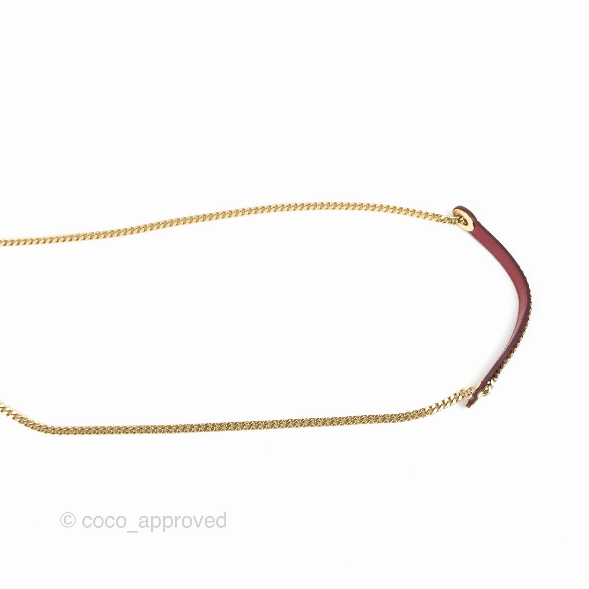 Christian Dior Mini Lady Dior Bag Red Patent Gold Hardware