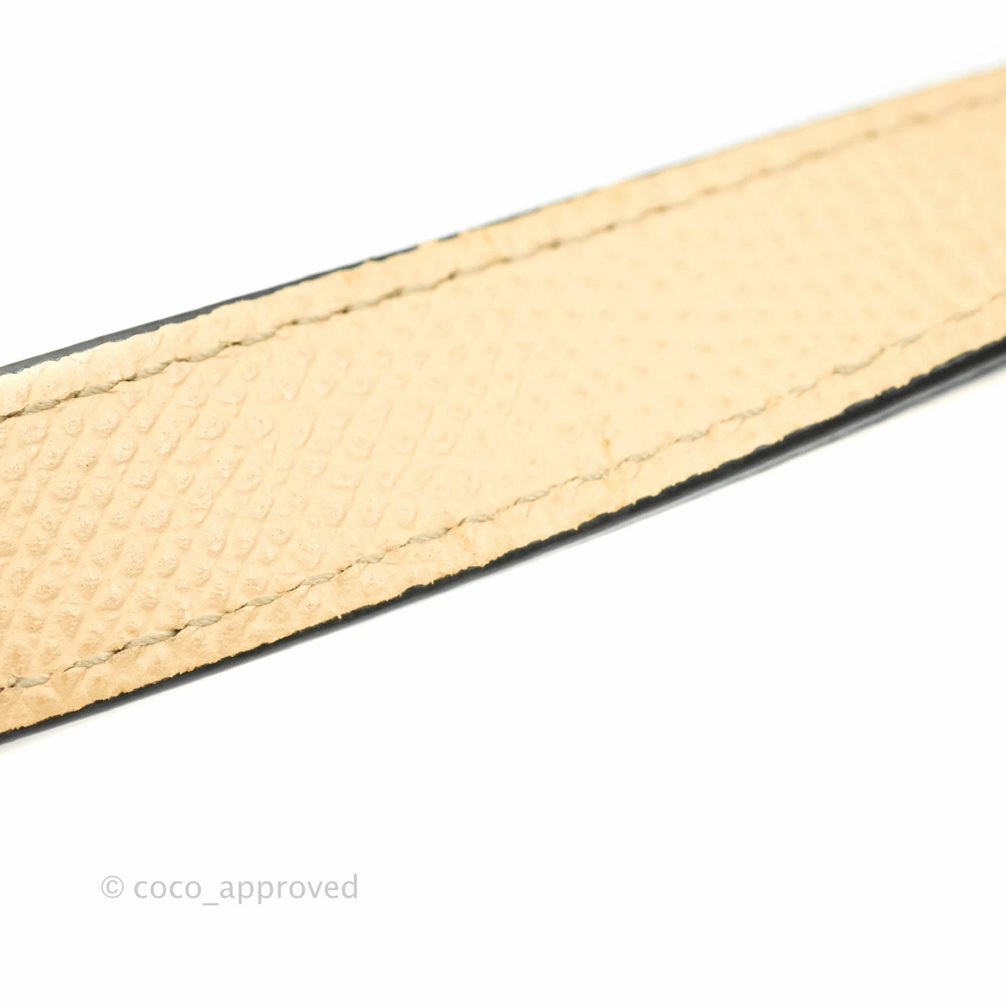 Christian Dior Mini Saddle Bag Beige Grained Calfskin Gold Hardware With Strap