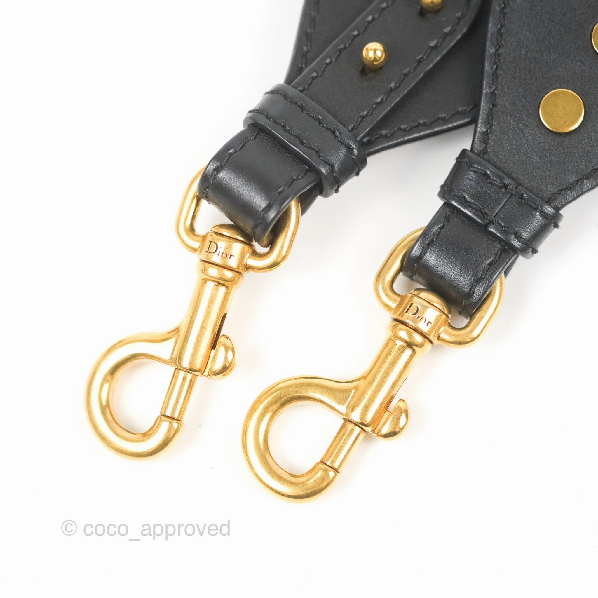 Christian Dior Mini Saddle Bag Blue Oblique Jacquard Gold Hardware