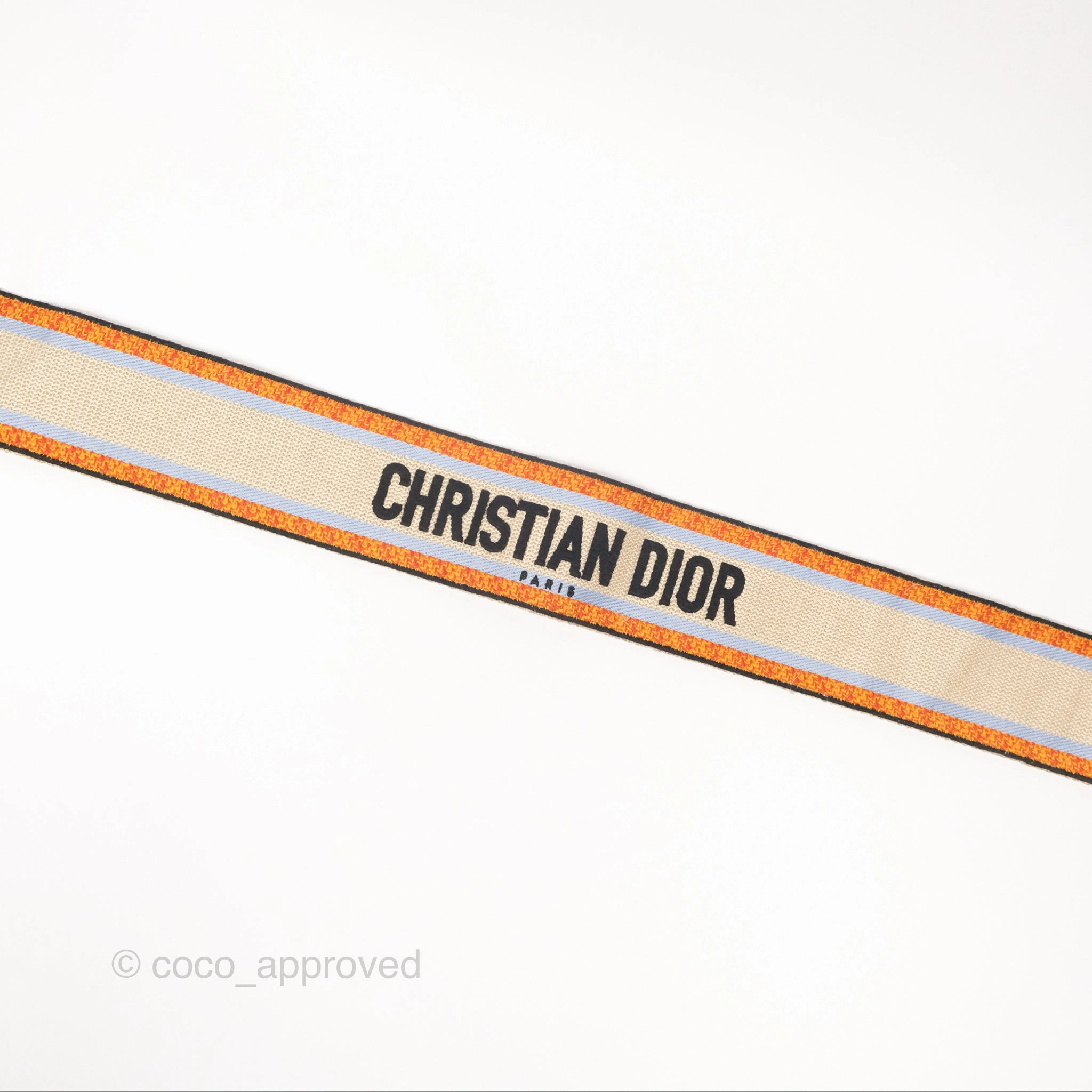 Christian Dior Mini Saddle Bag Cloud Blue Grained Calfskin Gold Hardware