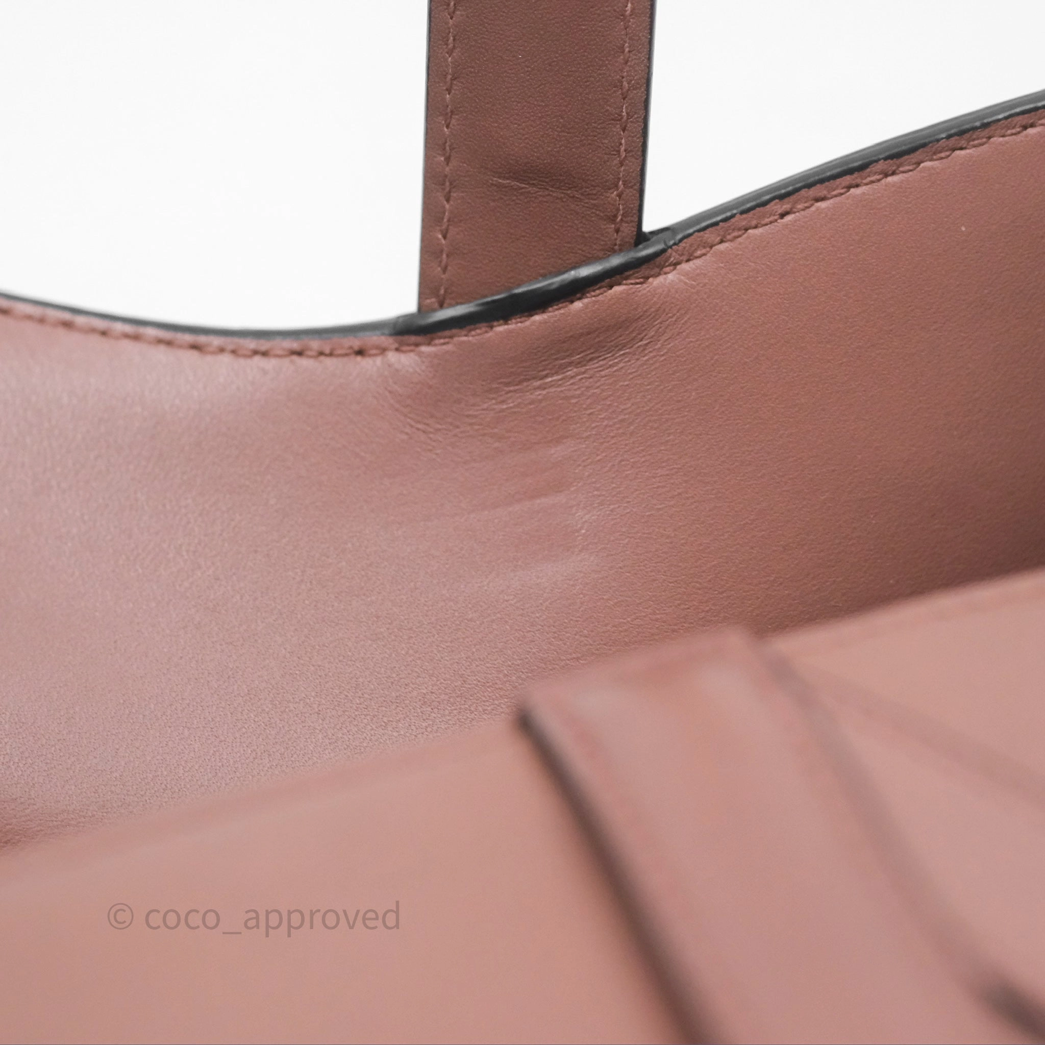 Christian Dior Mini Saddle Bag Rose Taupe Grained Calfskin Gold Hardware