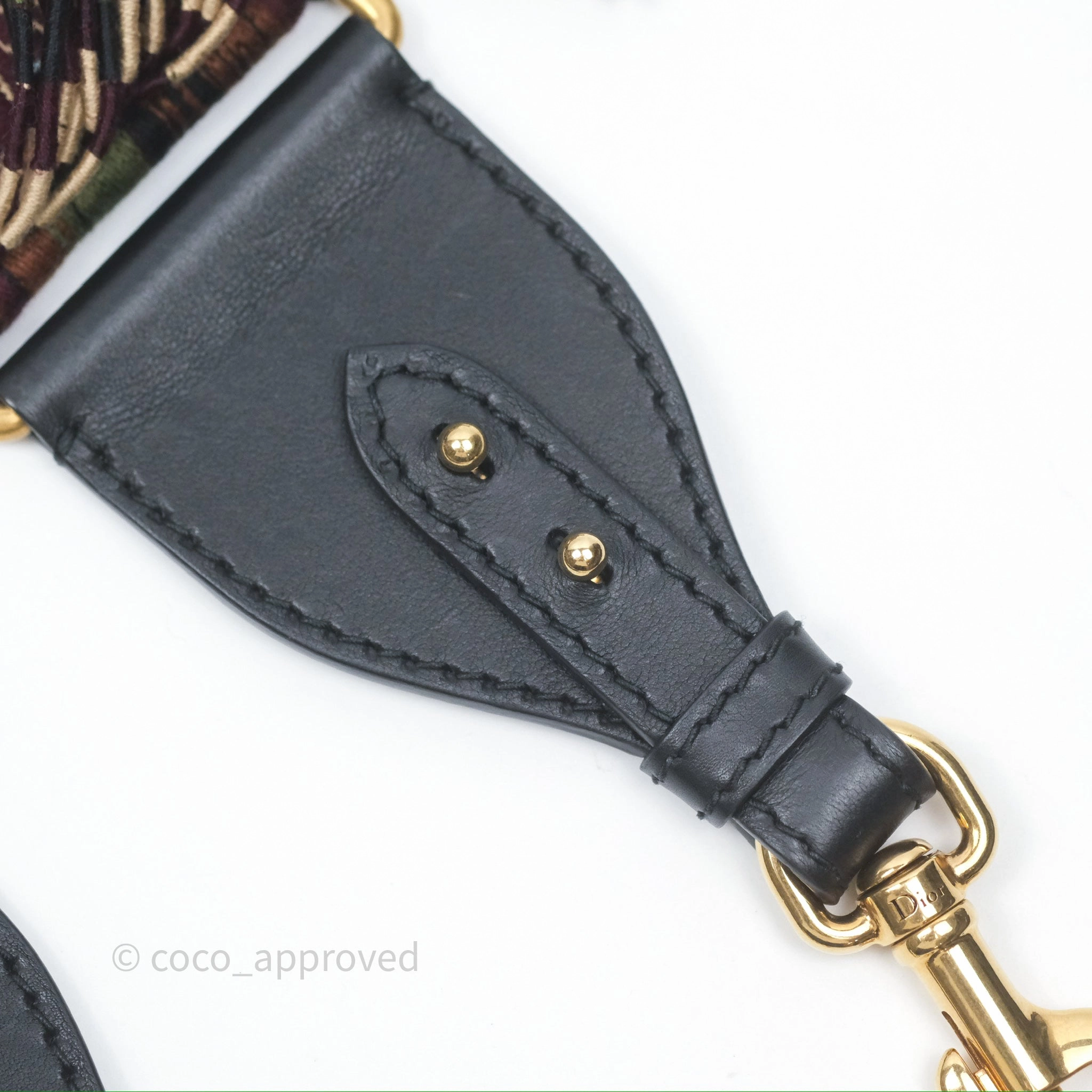Christian Dior Mini Saddle Bag Rose Taupe Grained Calfskin Gold Hardware