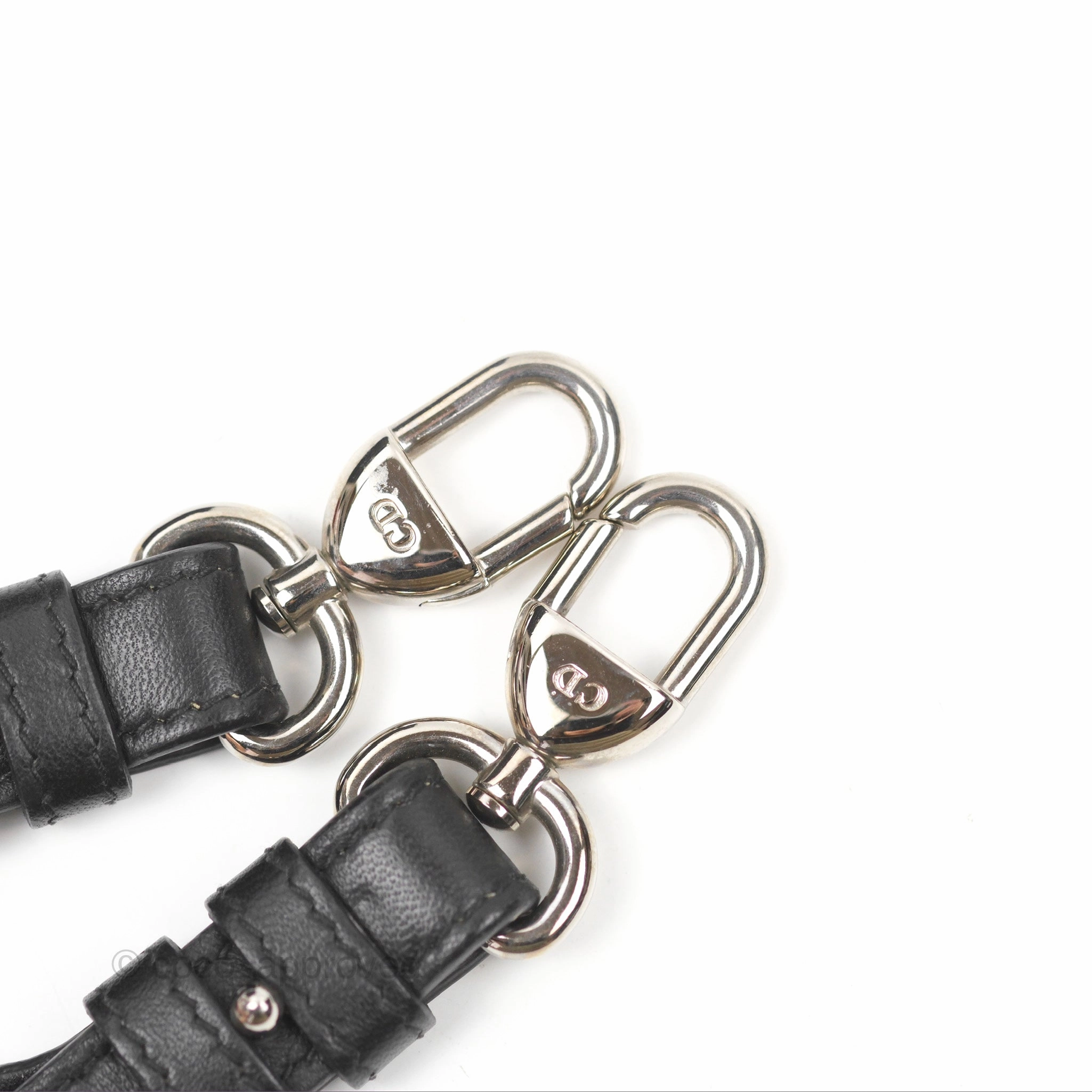Christian Dior My ABCDior Lady Dior Bag Cannage Lambskin Black Gold Hardware