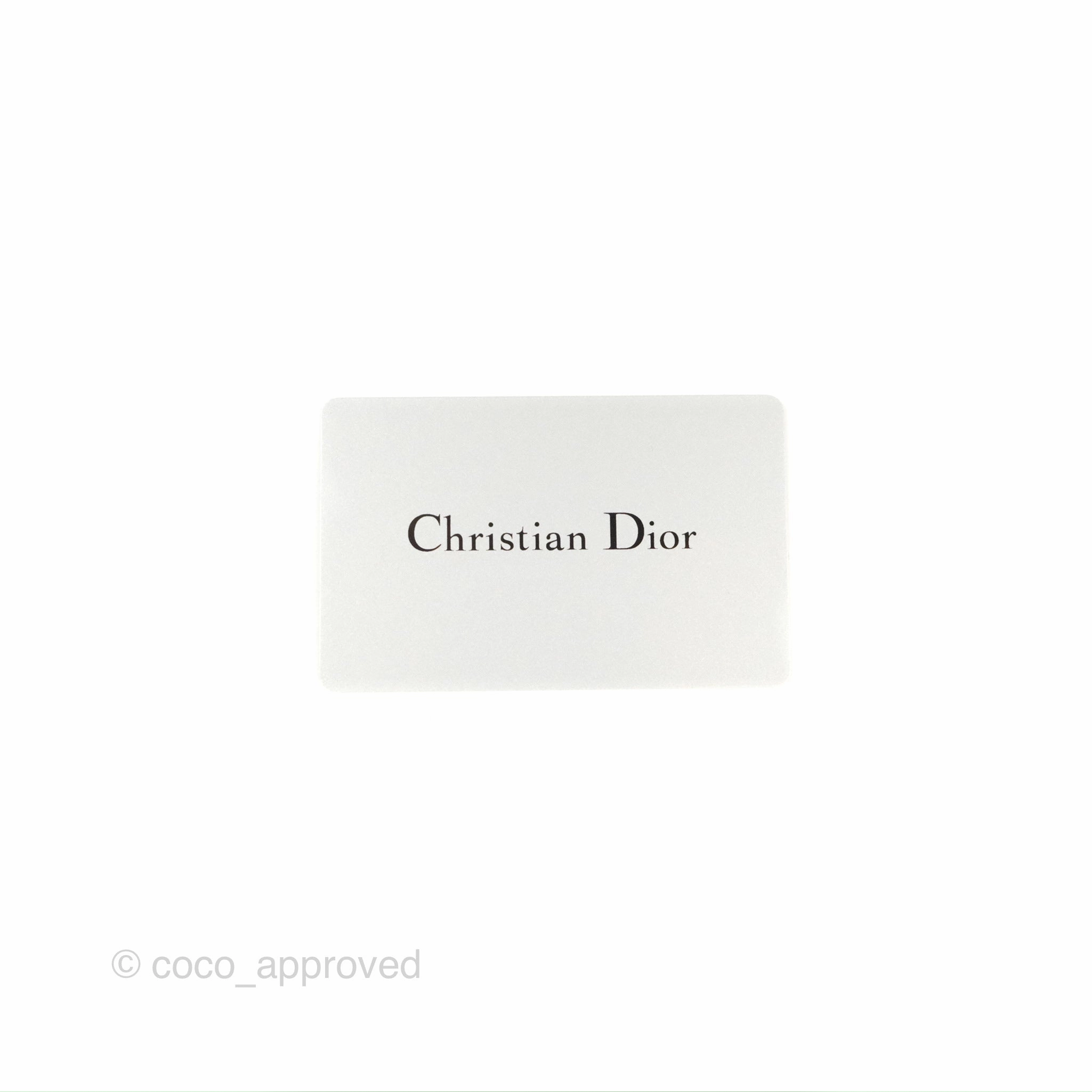 Christian Dior My ABCDior Lady Dior Bag Cannage Lambskin White Gold Hardware