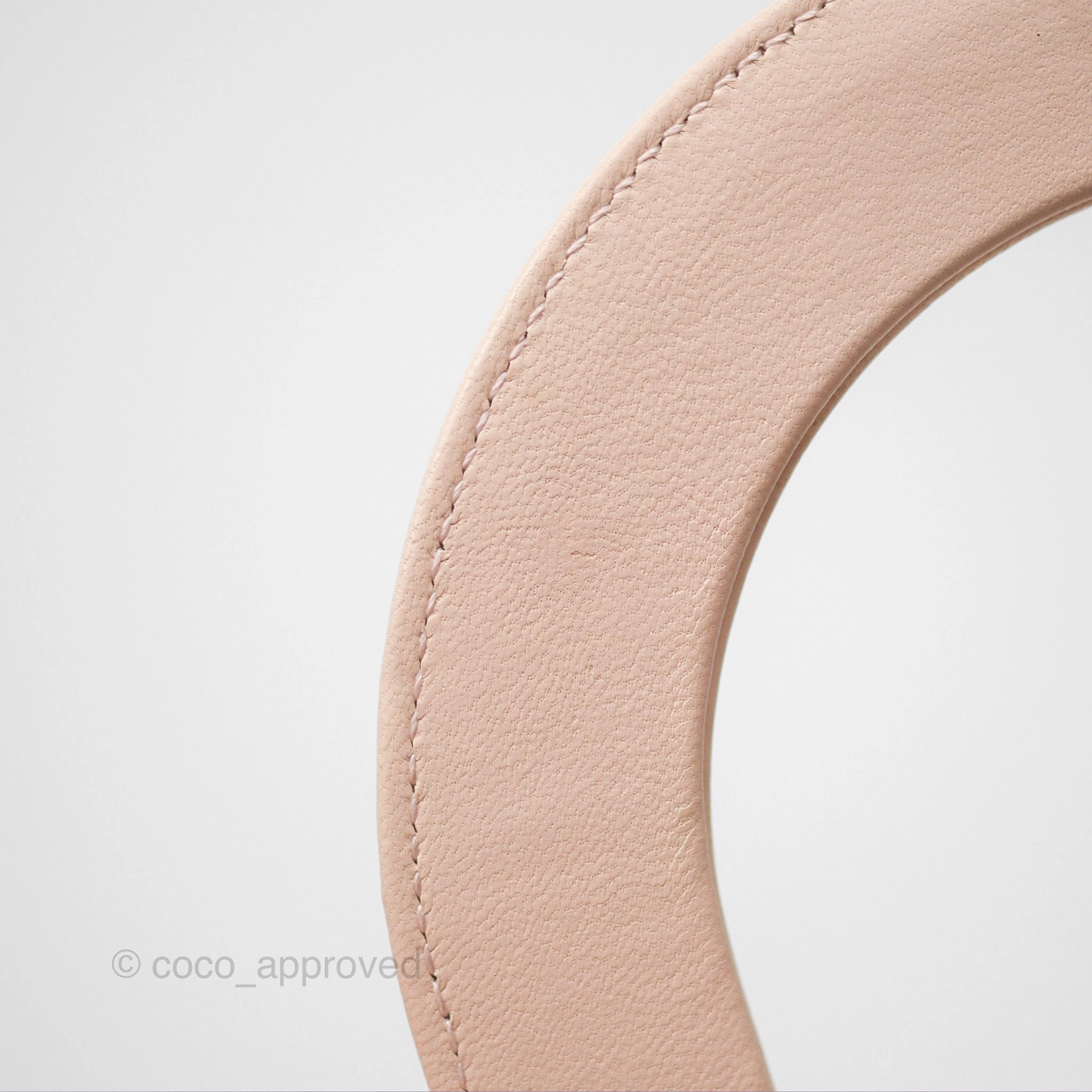 Christian Dior My ABCDior Lady Dior Pale Pink Cannage Lambskin Gold Hardware