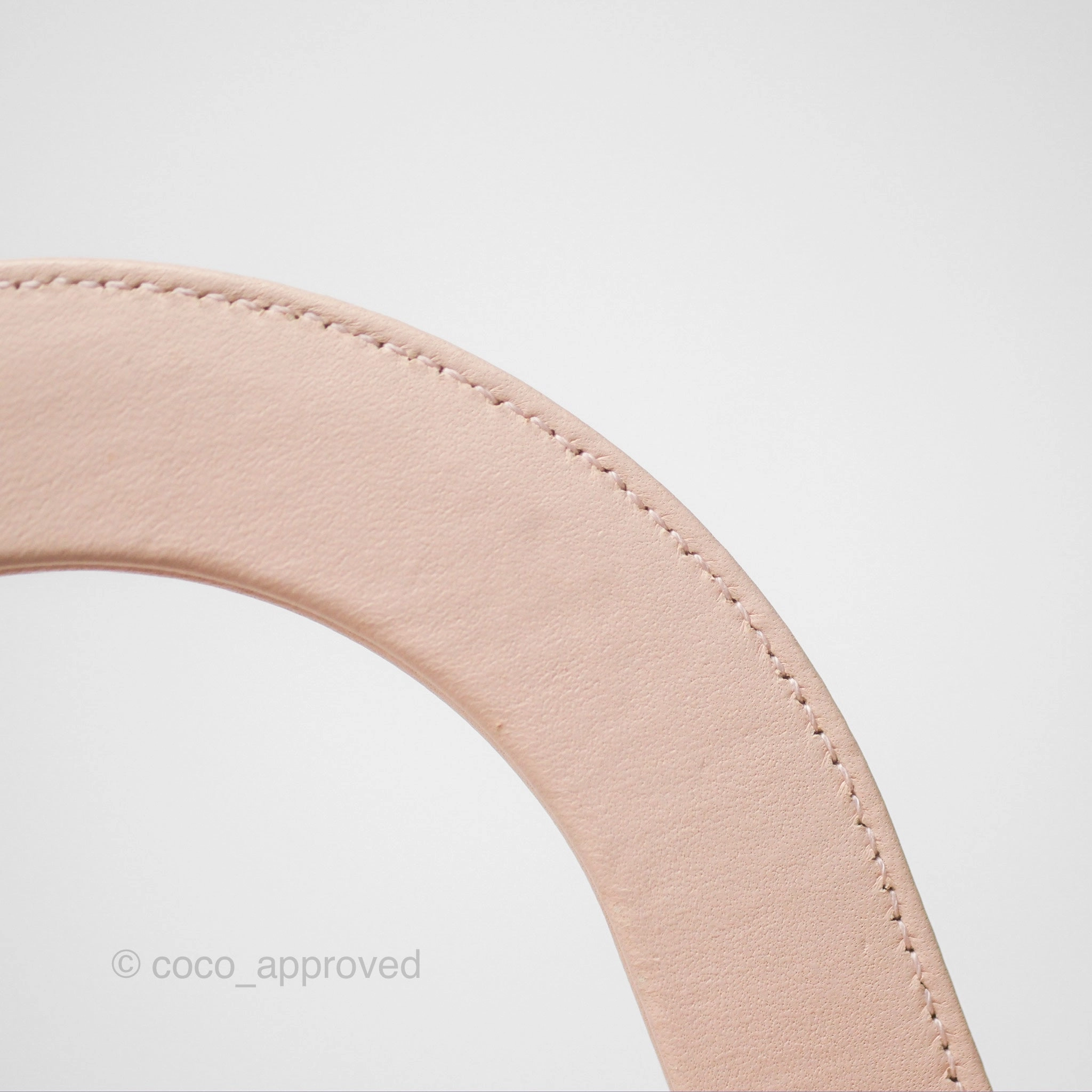Christian Dior My ABCDior Lady Dior Pale Pink Cannage Lambskin Gold Hardware