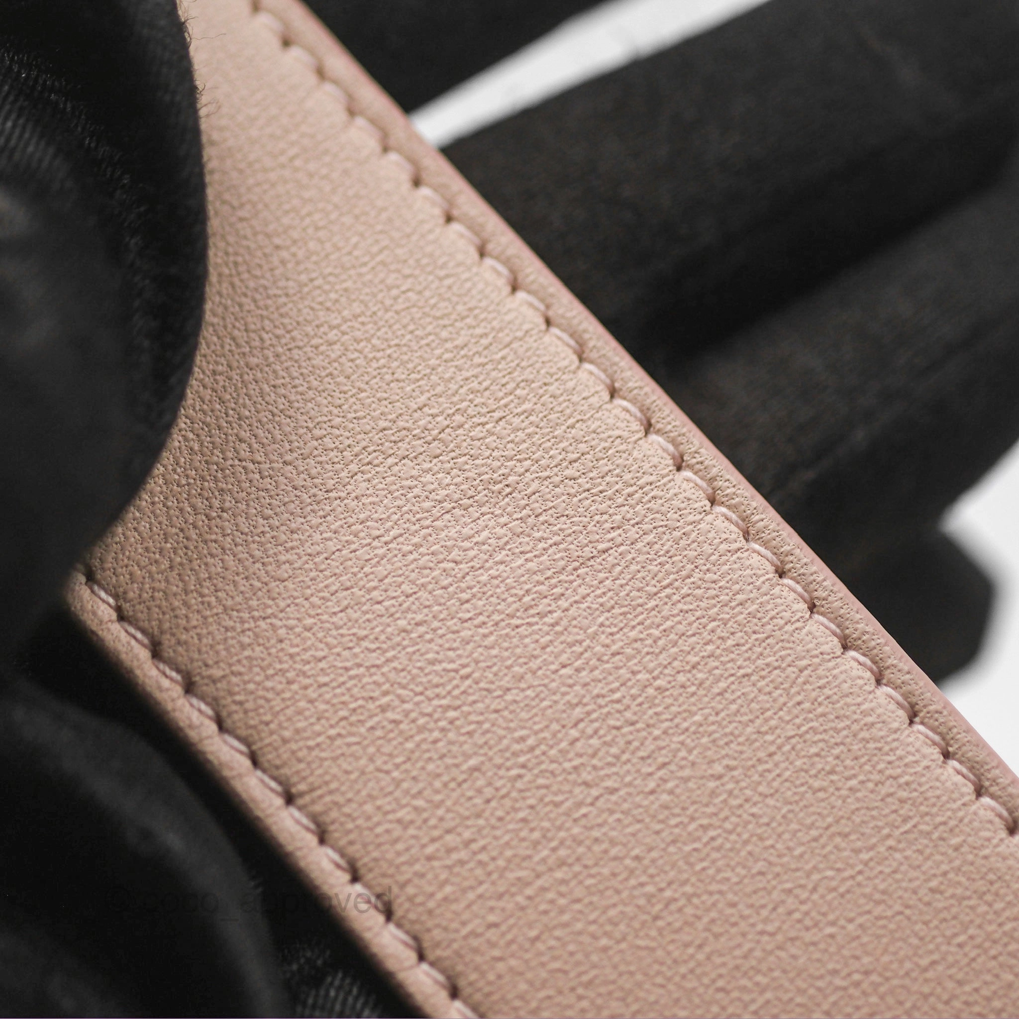 Christian Dior My ABCDior Lady Dior Pale Pink Cannage Lambskin Gold Hardware