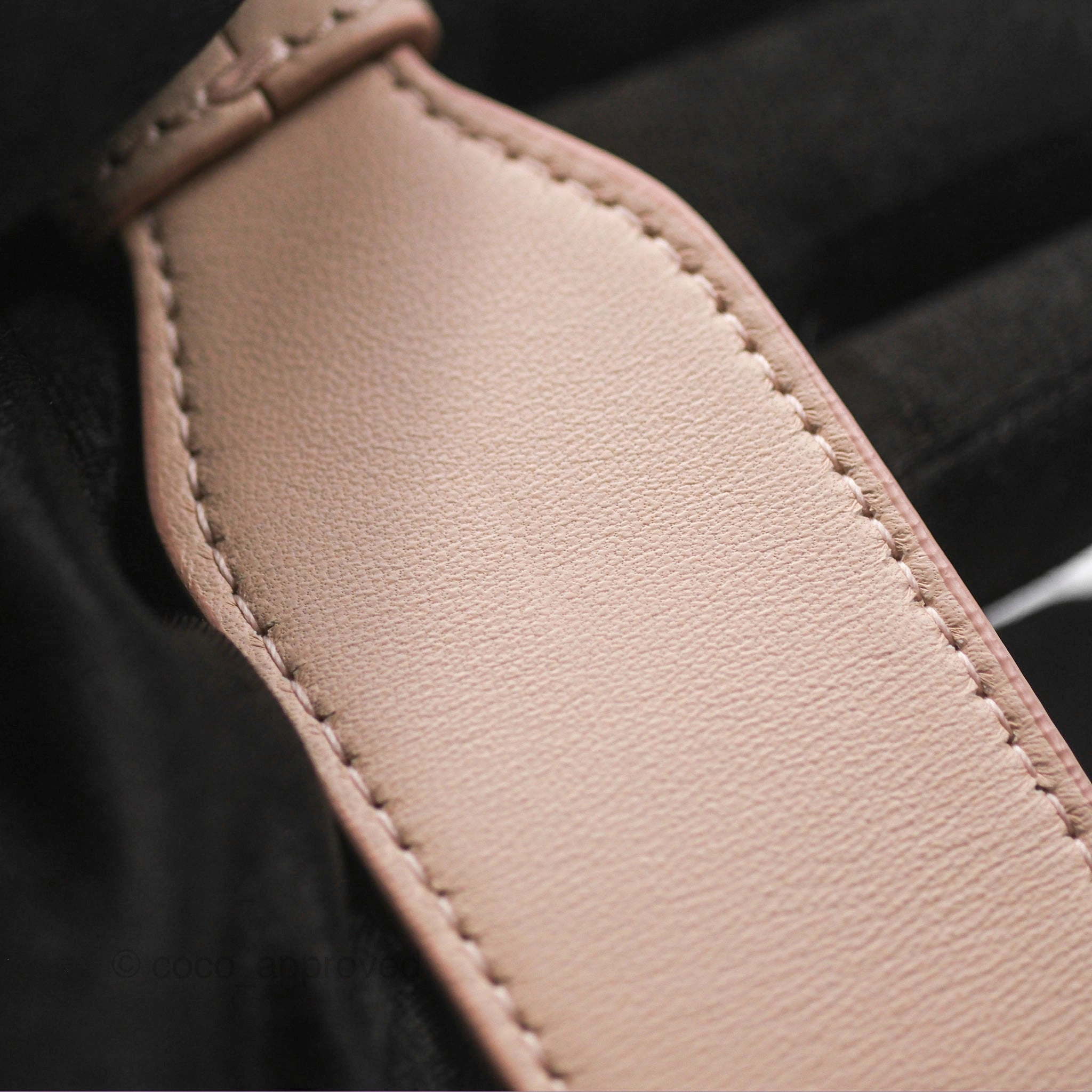 Christian Dior My ABCDior Lady Dior Pale Pink Cannage Lambskin Gold Hardware