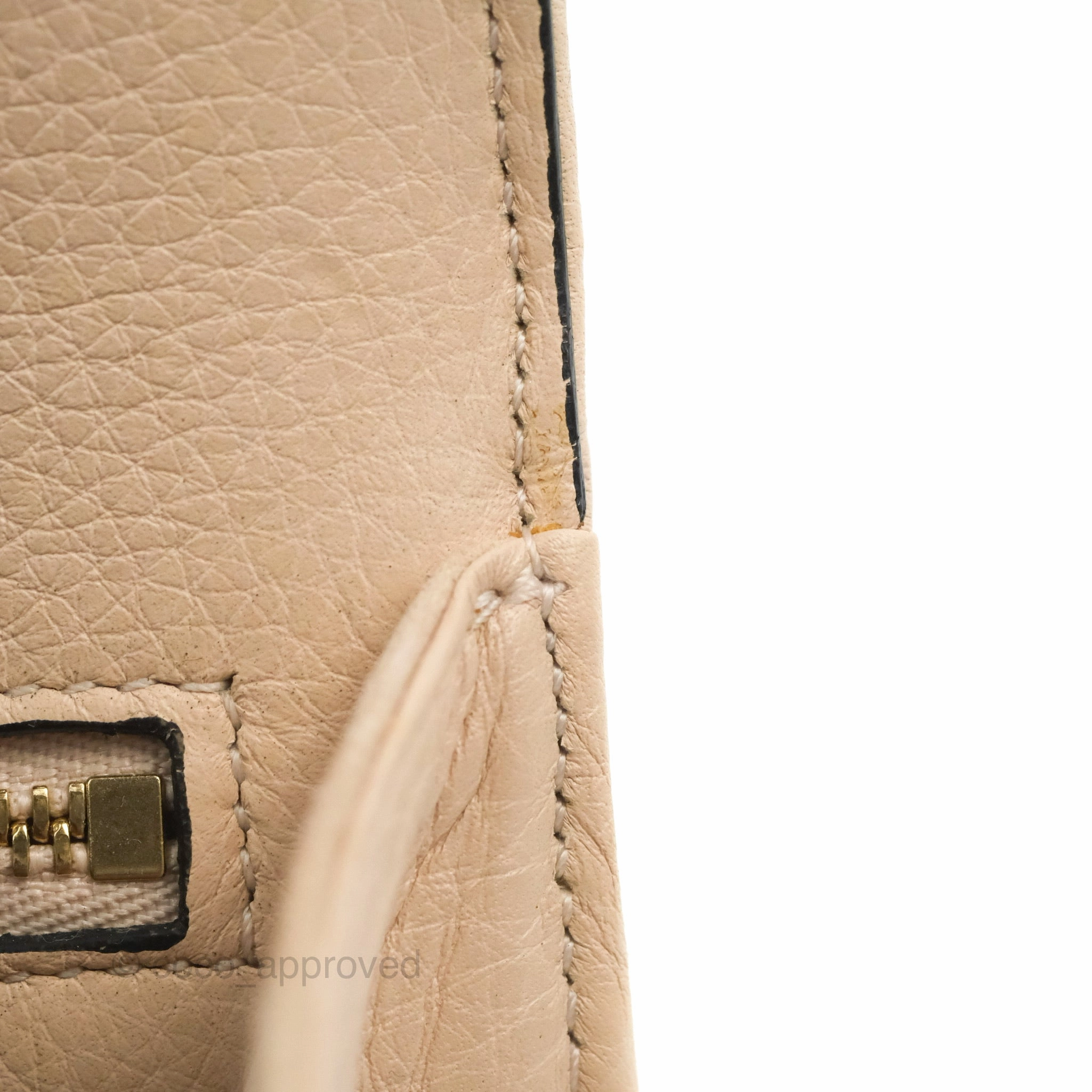 Christian Dior Small Diorama Calfskin Flap Bag Nude Pink Gold Hardware