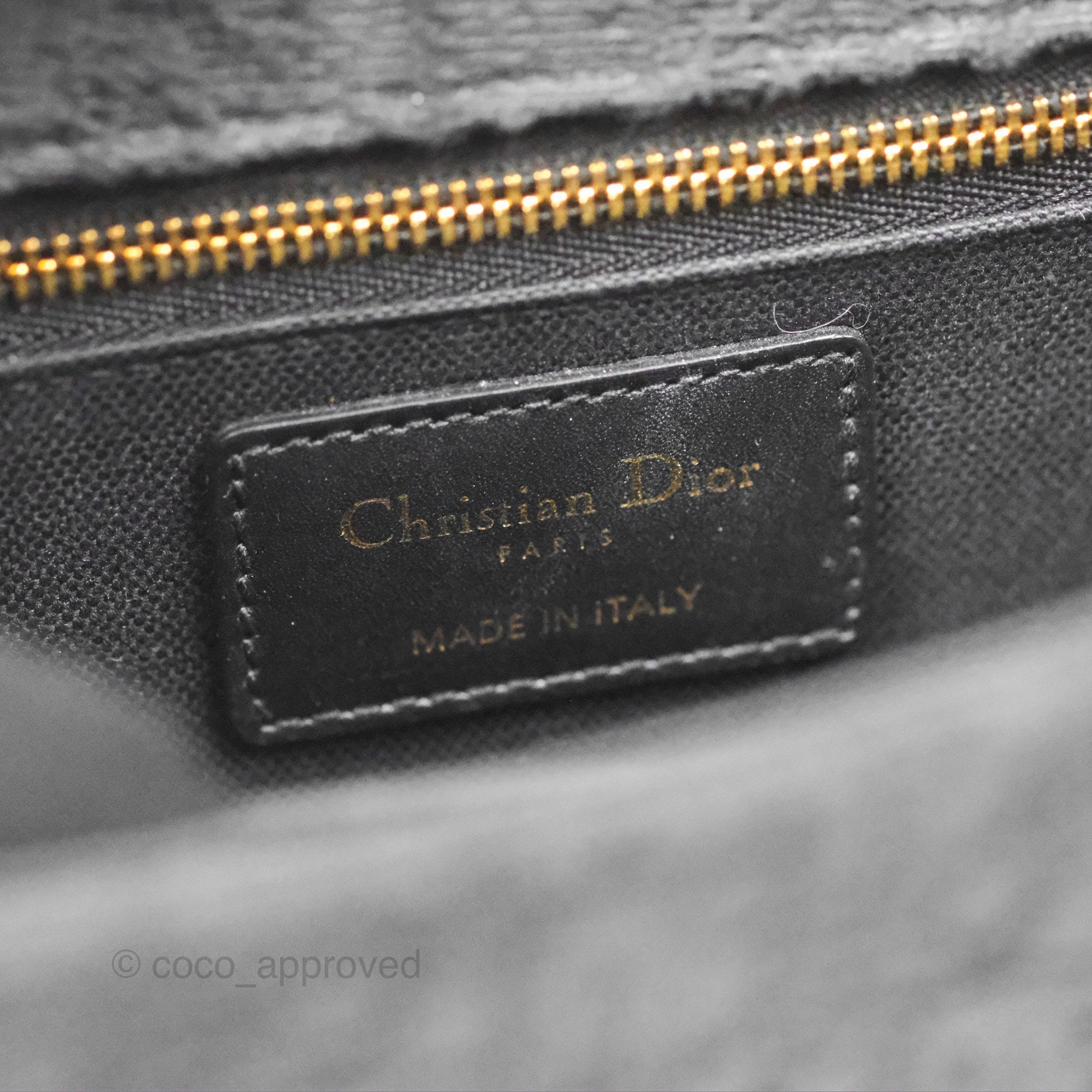 Dior 30 Montaigne Bag Black Dior Oblique Jacquard