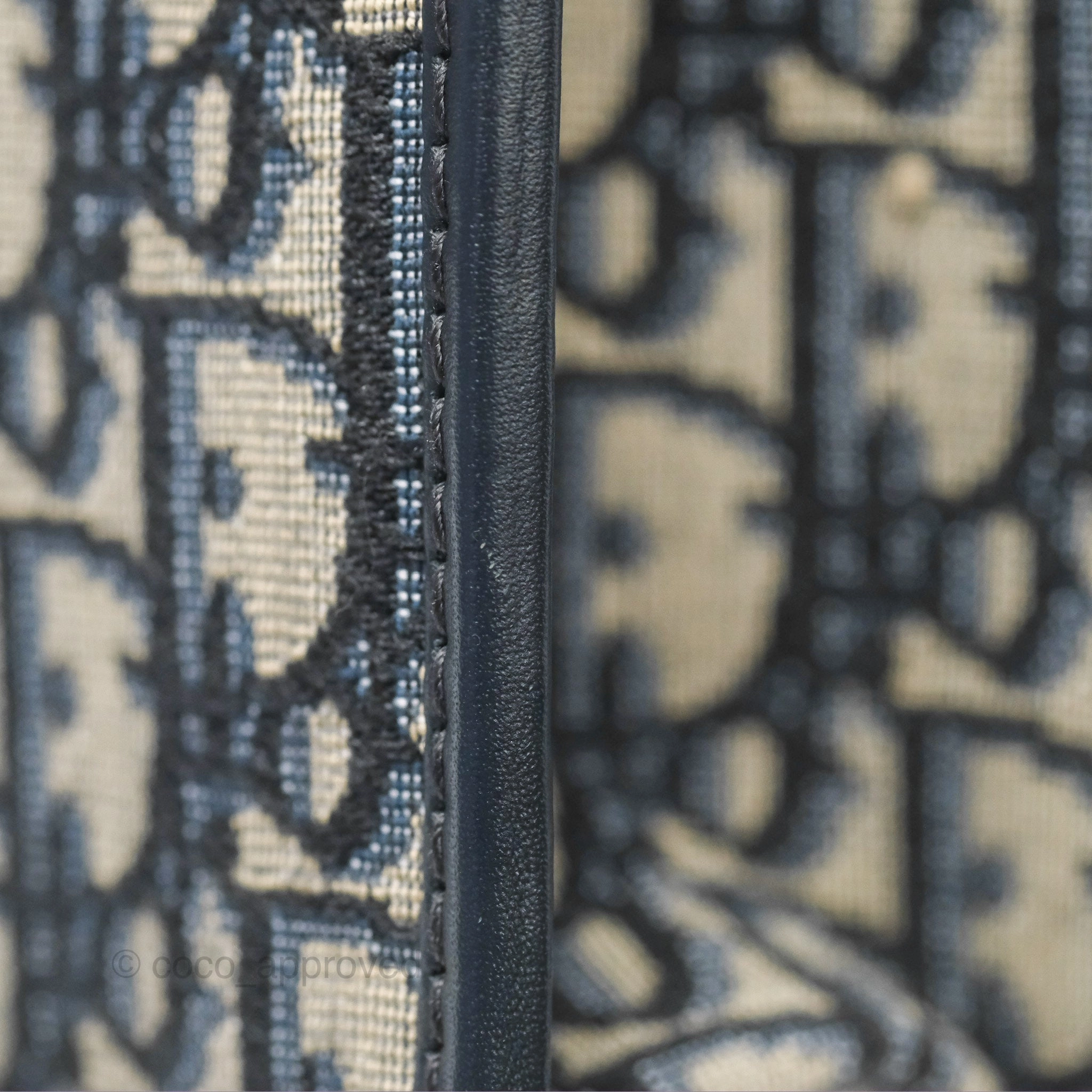 Dior 30 Montaigne Bag Blue Dior Oblique Jacquard