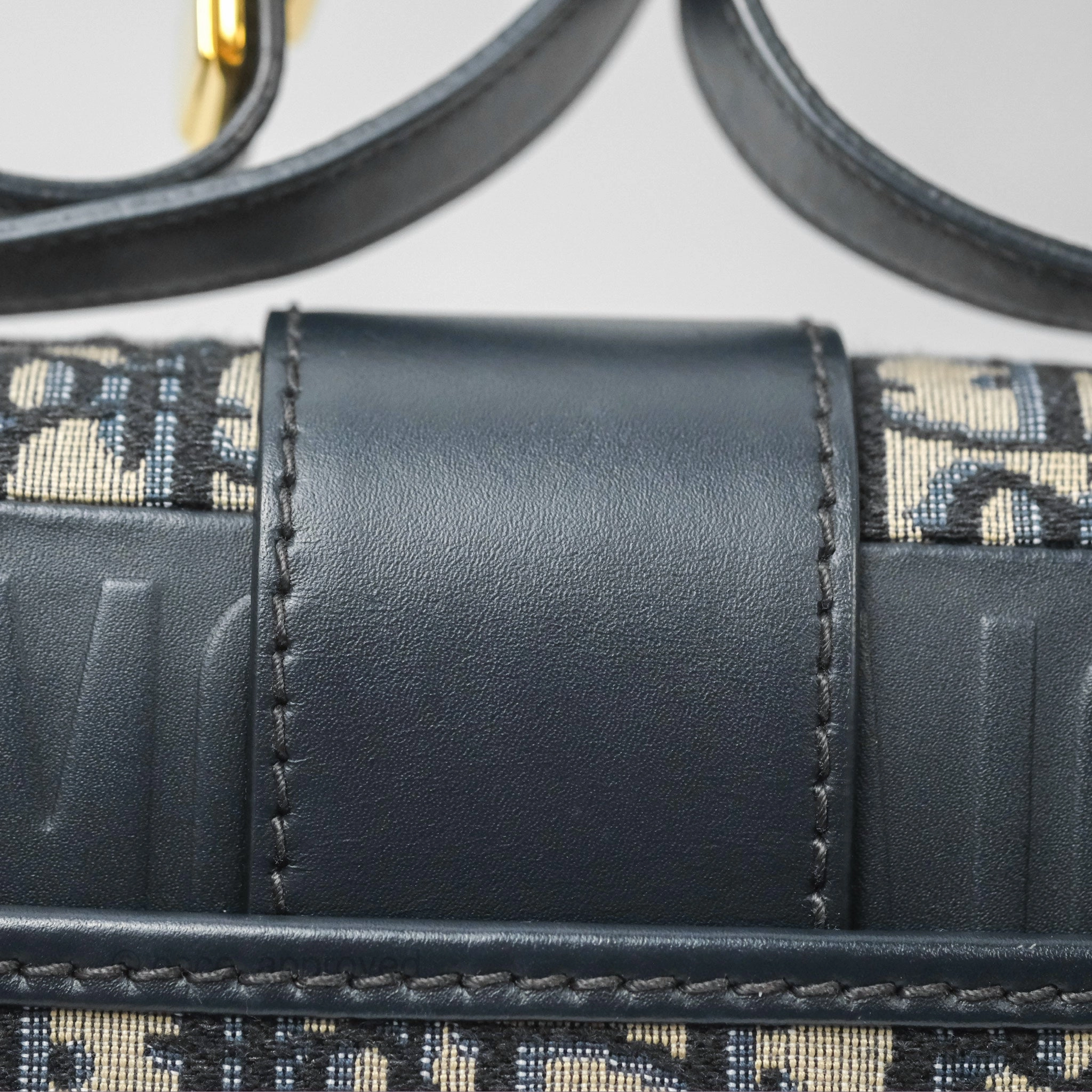 Dior 30 Montaigne Bag Blue Dior Oblique Jacquard