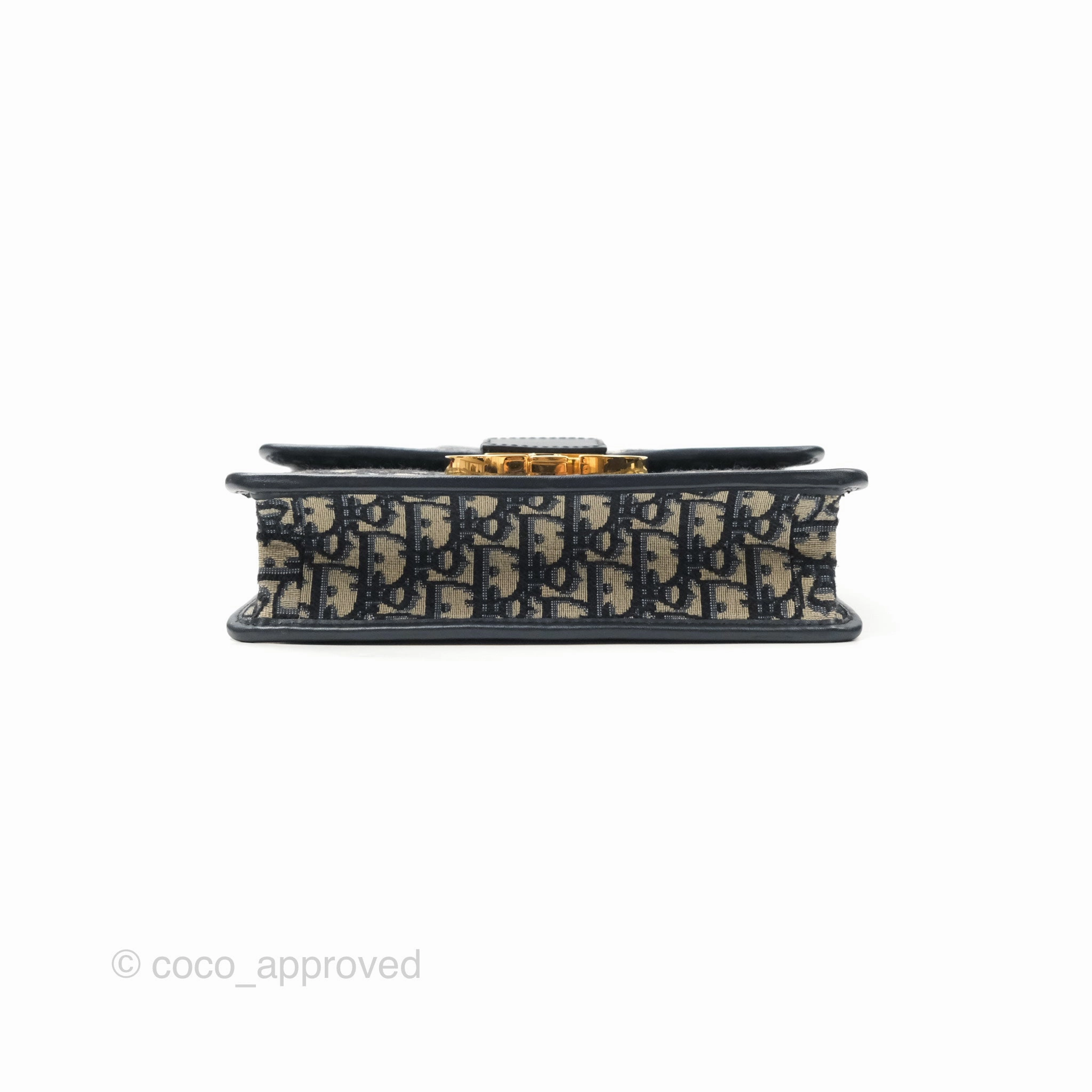Dior 30 Montaigne Bag Blue Dior Oblique Jacquard