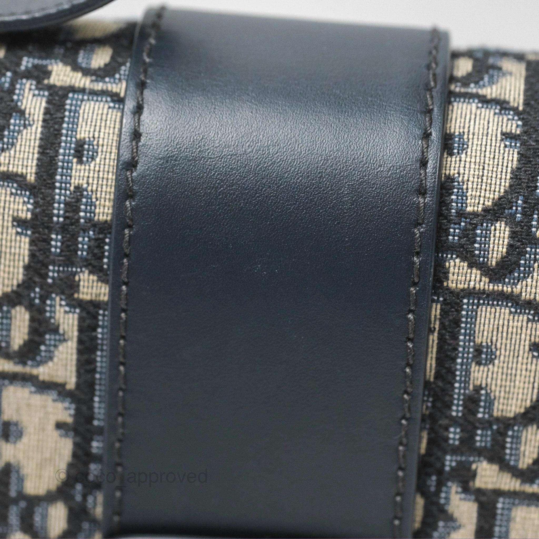 Dior 30 Montaigne Bag Blue Dior Oblique Jacquard