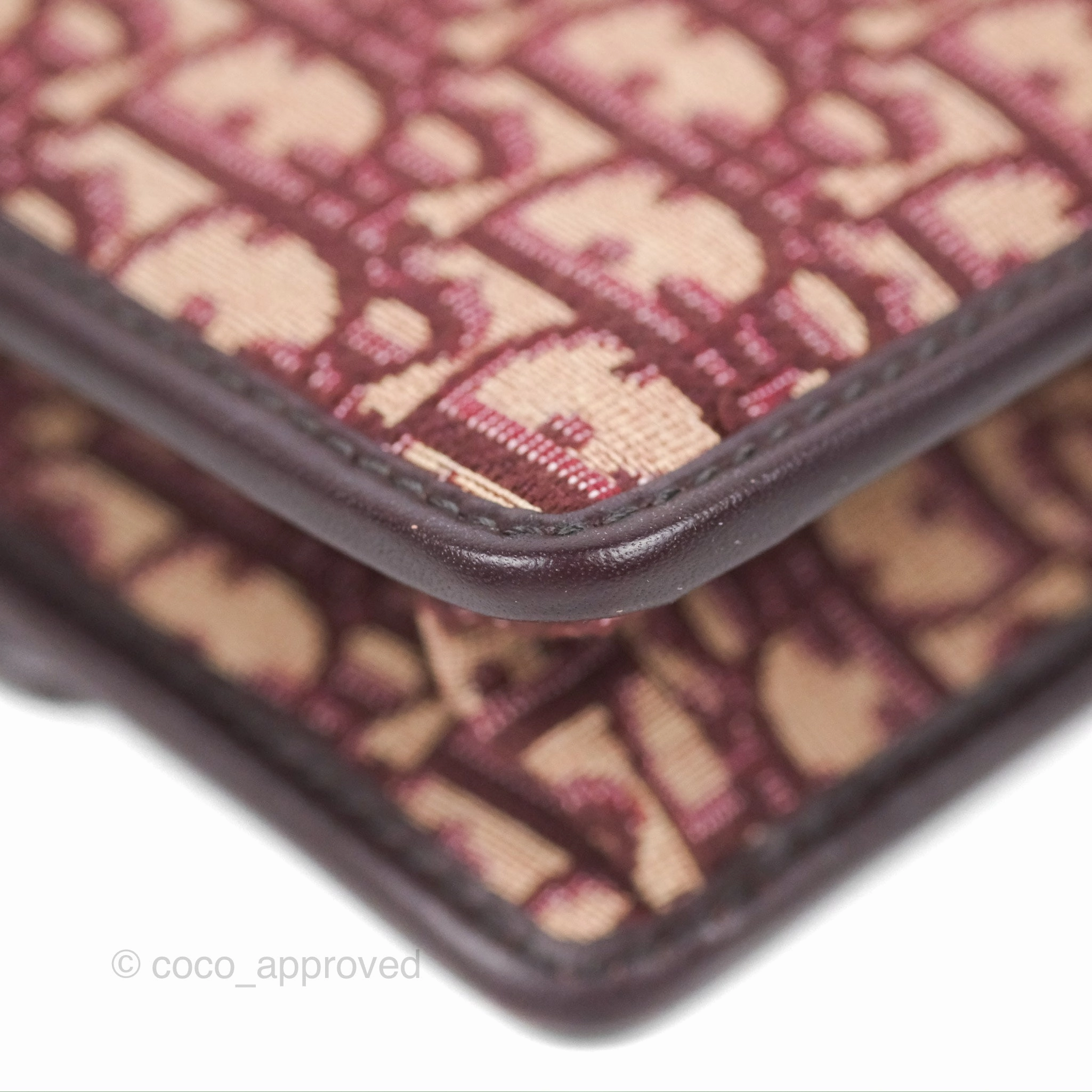 Dior 30 Montaigne Bag Red Dior Oblique Jacquard
