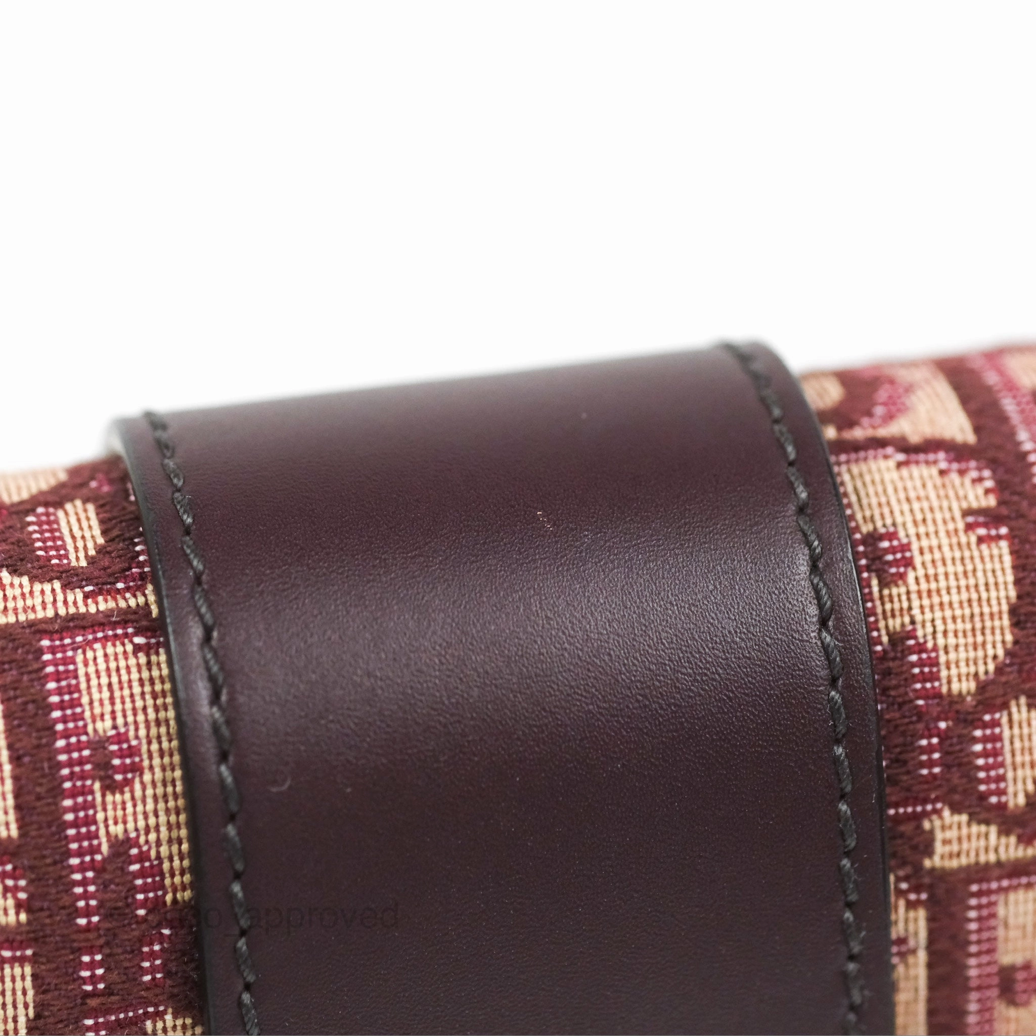 Dior 30 Montaigne Bag Red Dior Oblique Jacquard