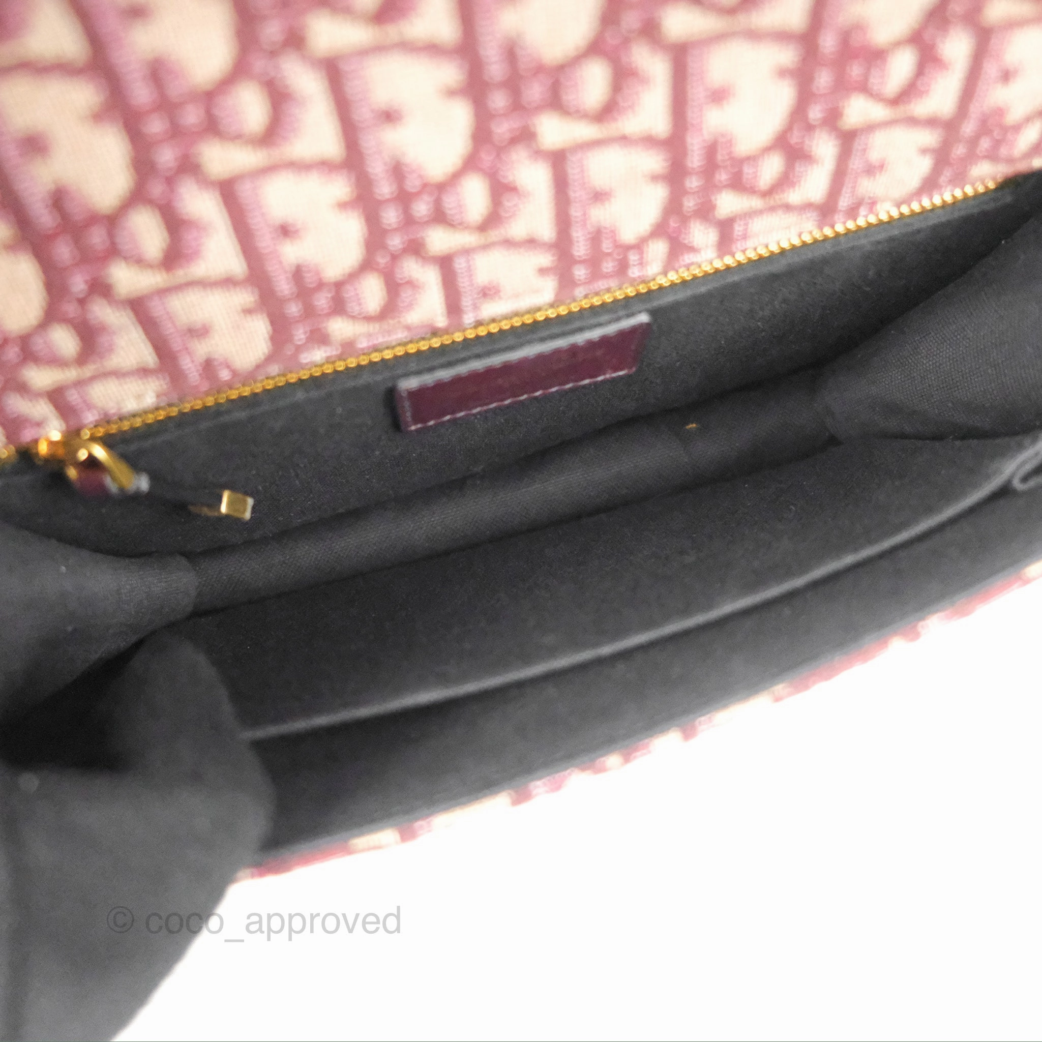 Dior 30 Montaigne Bag Red Dior Oblique Jacquard