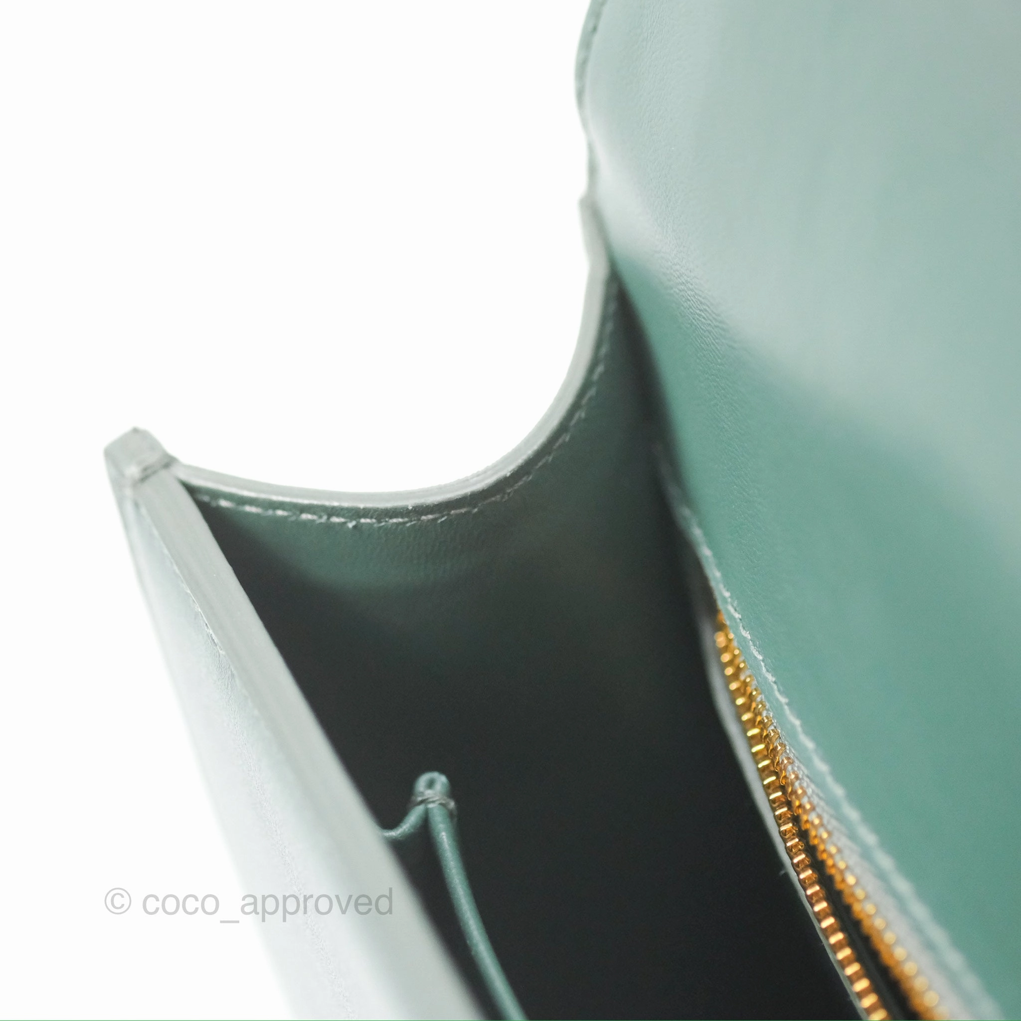Dior 30 Montaigne Bag Teal Green Box Calfskin