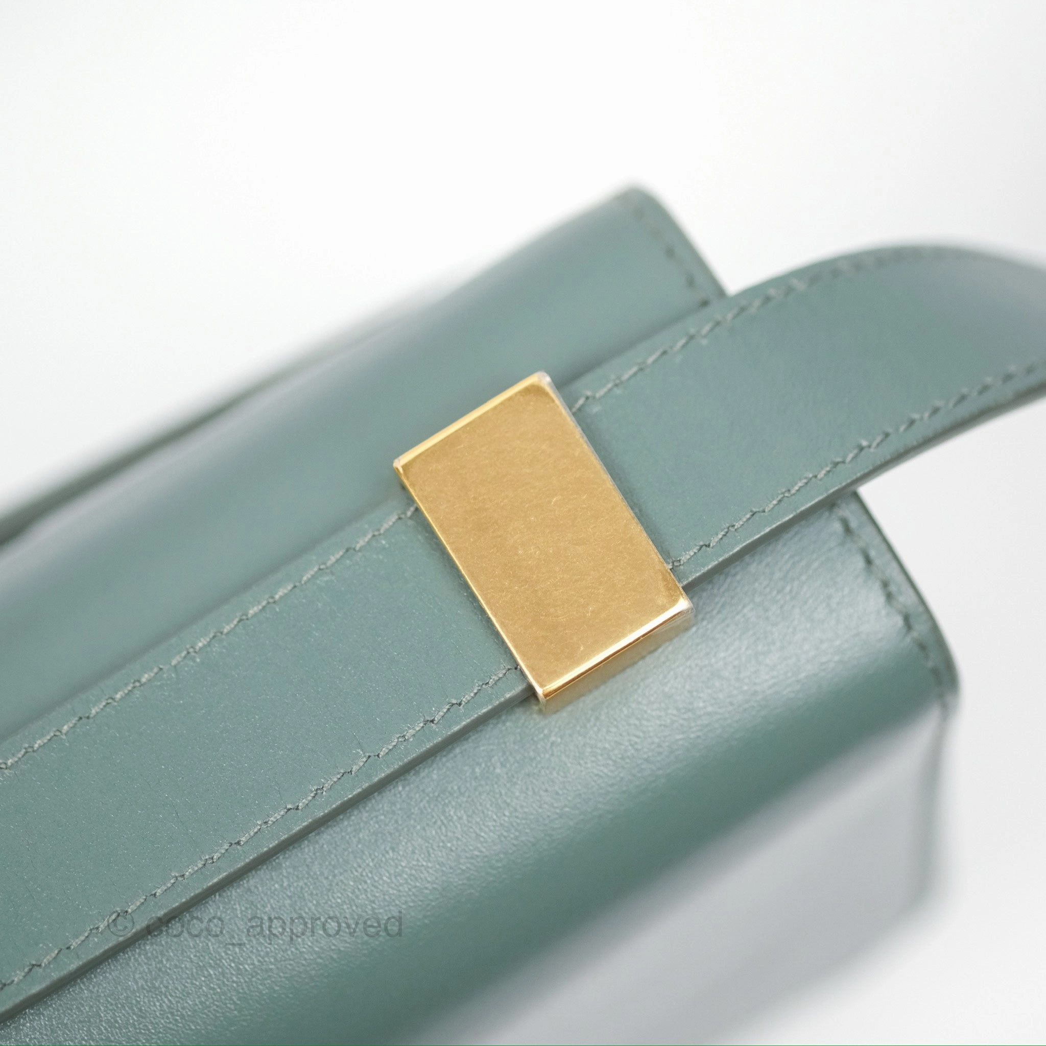 Dior 30 Montaigne Bag Teal Green Box Calfskin