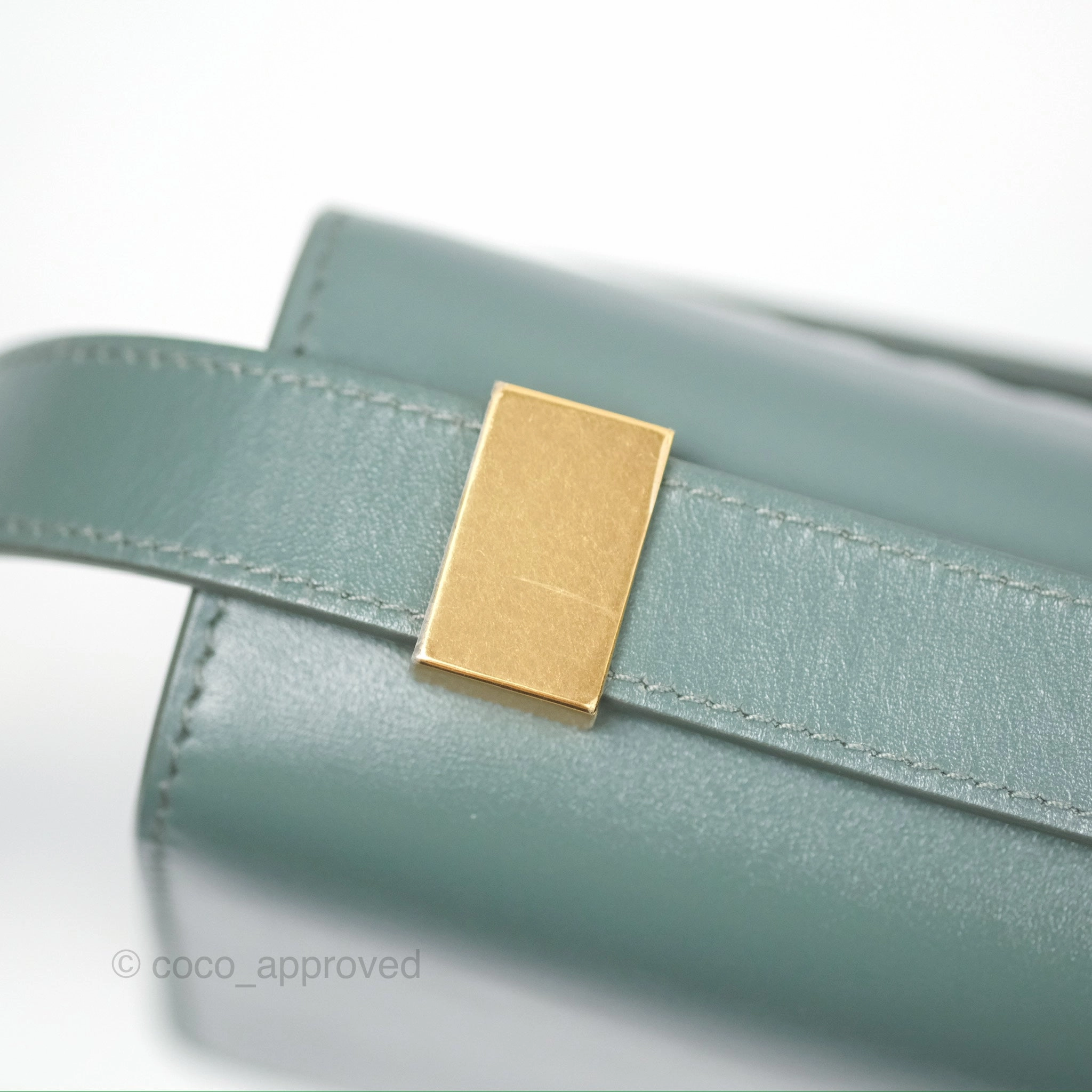 Dior 30 Montaigne Bag Teal Green Box Calfskin