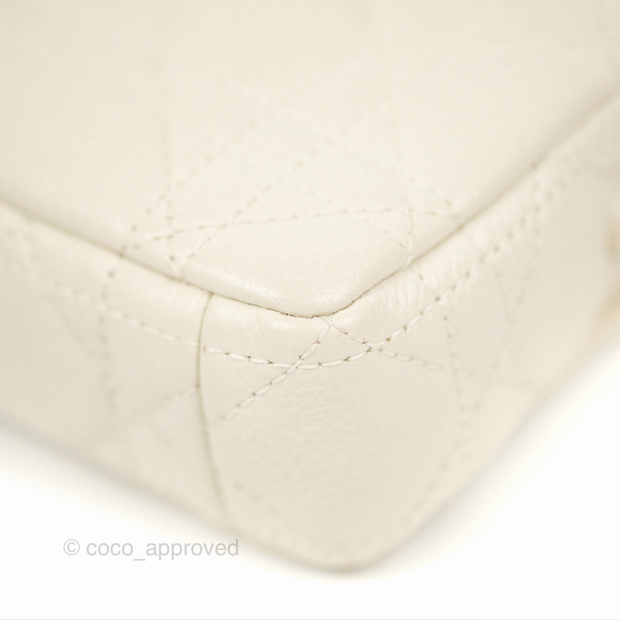 Dior Caro Pouch with Chain Latte Supple Cannage Calfskin