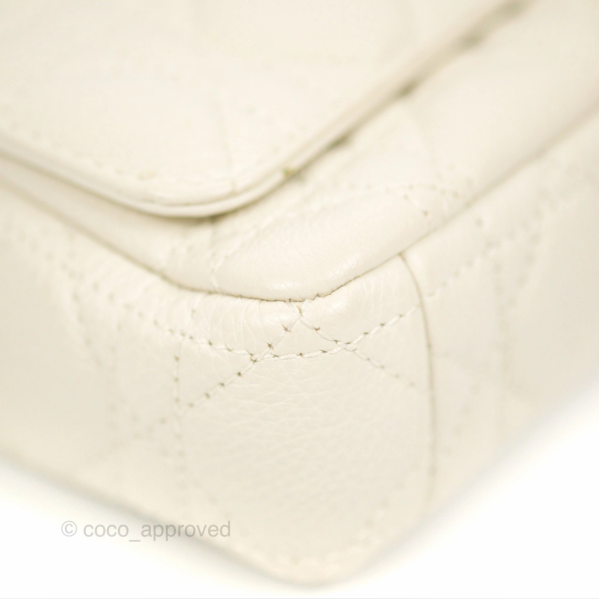 Dior Caro Pouch with Chain Latte Supple Cannage Calfskin
