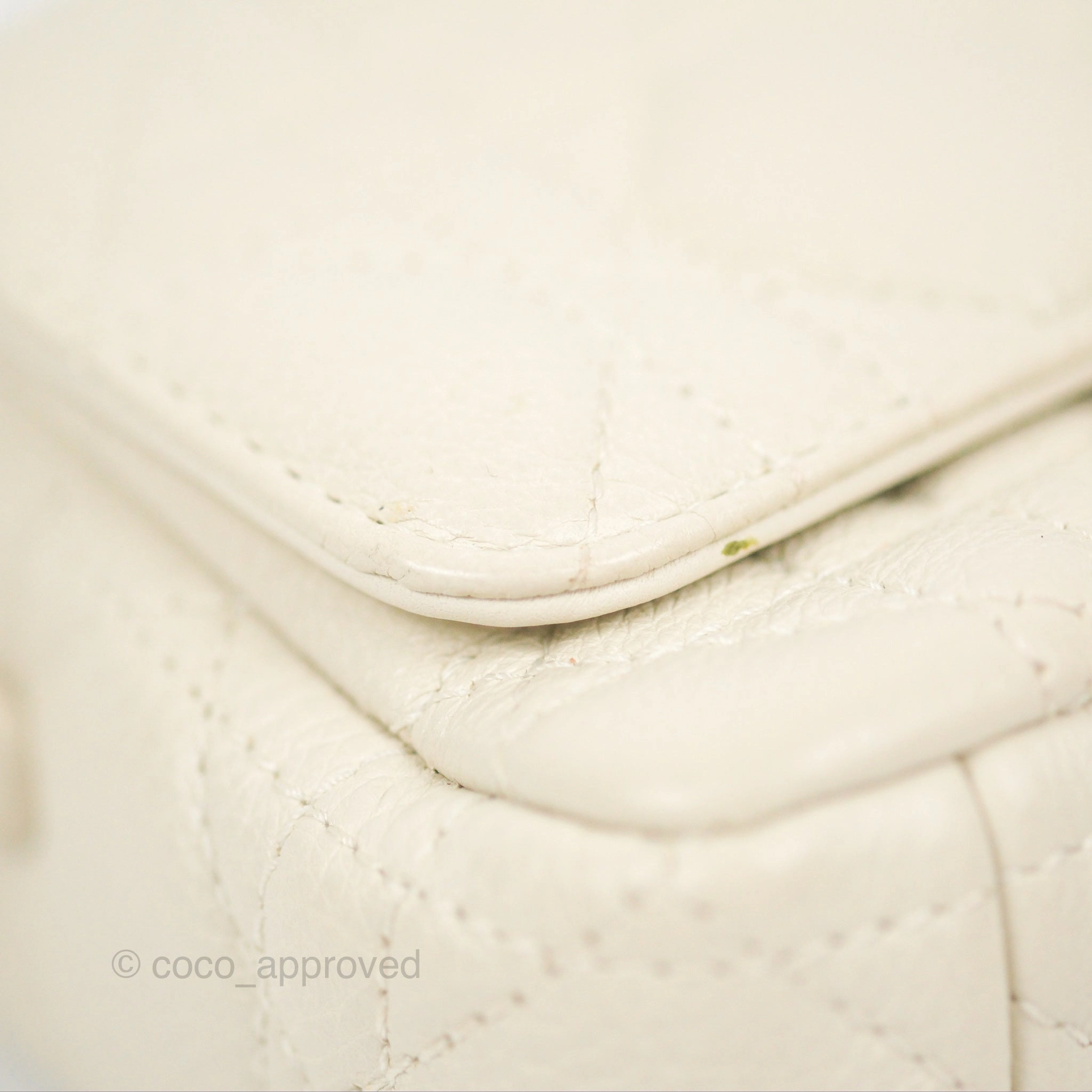 Dior Caro Pouch with Chain Latte Supple Cannage Calfskin
