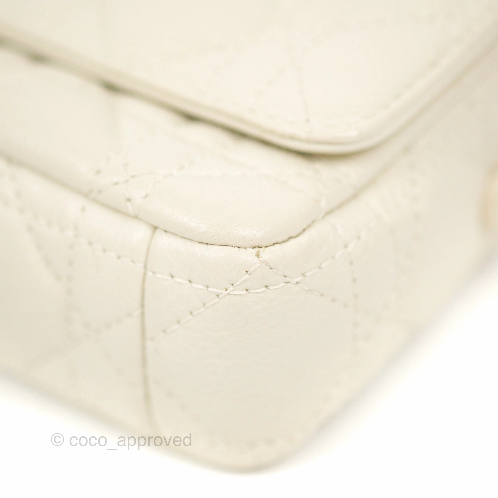 Dior Caro Pouch with Chain Latte Supple Cannage Calfskin