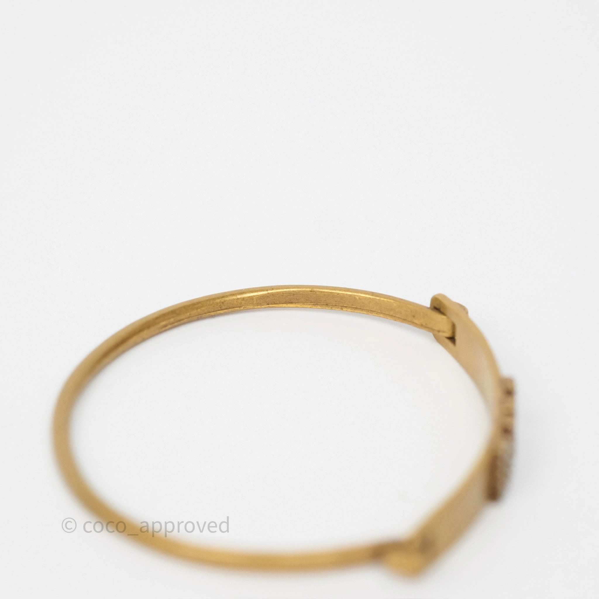 Dior Dio(r)evolution Bracelet Antique Gold Tone (From Set of 3)