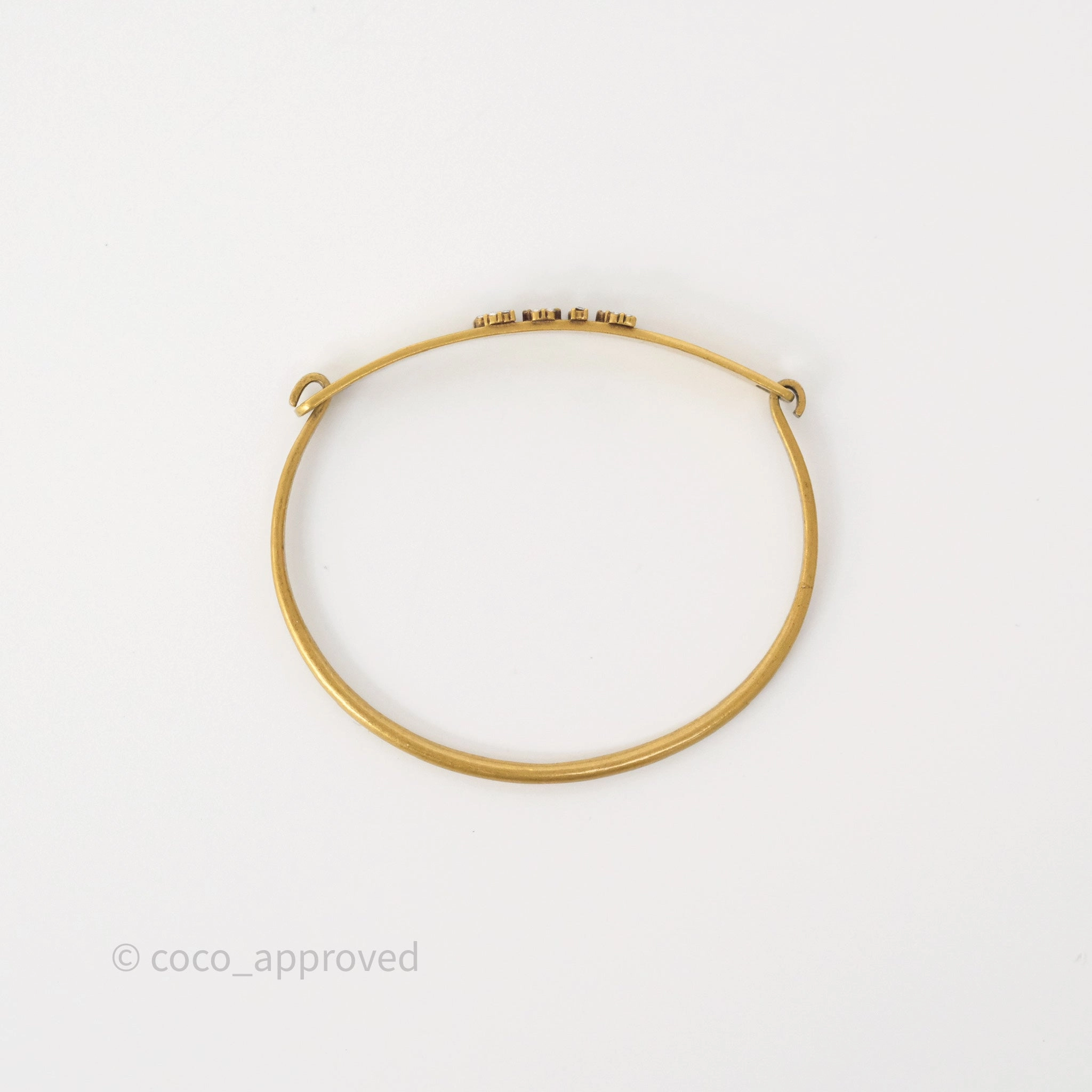 Dior Dio(r)evolution Bracelet Antique Gold Tone (From Set of 3)