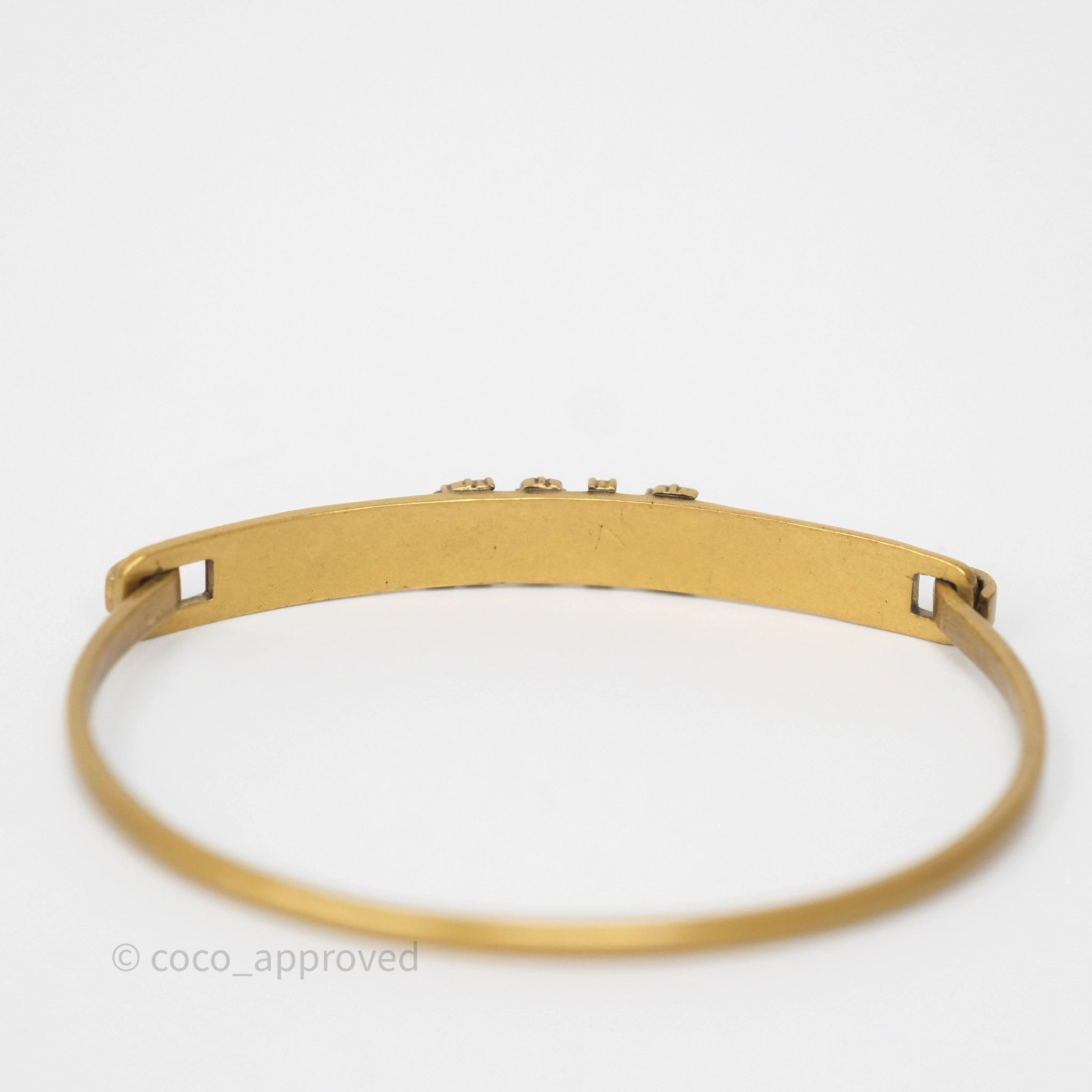 Dior Dio(r)evolution Bracelet Antique Gold Tone (From Set of 3)