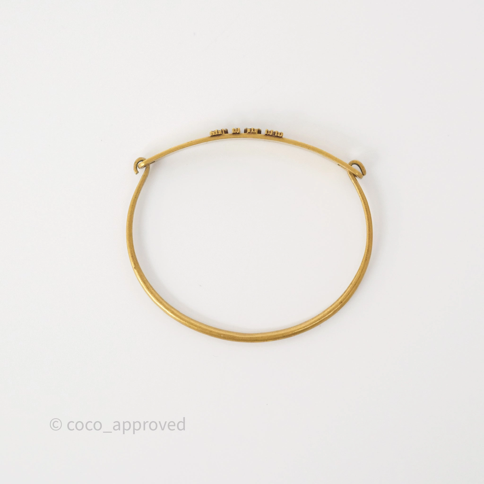 Dior Dio(r)evolution Bracelet Antique Gold Tone (From Set of 3)