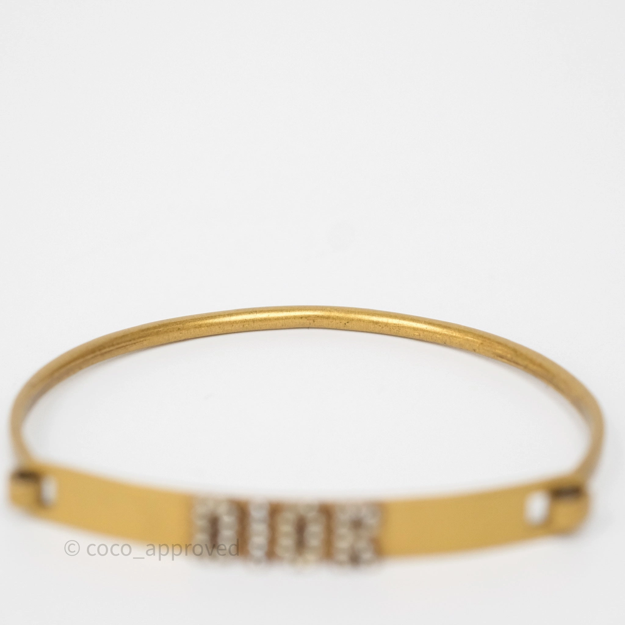 Dior Dio(r)evolution Bracelet Antique Gold Tone (From Set of 3)