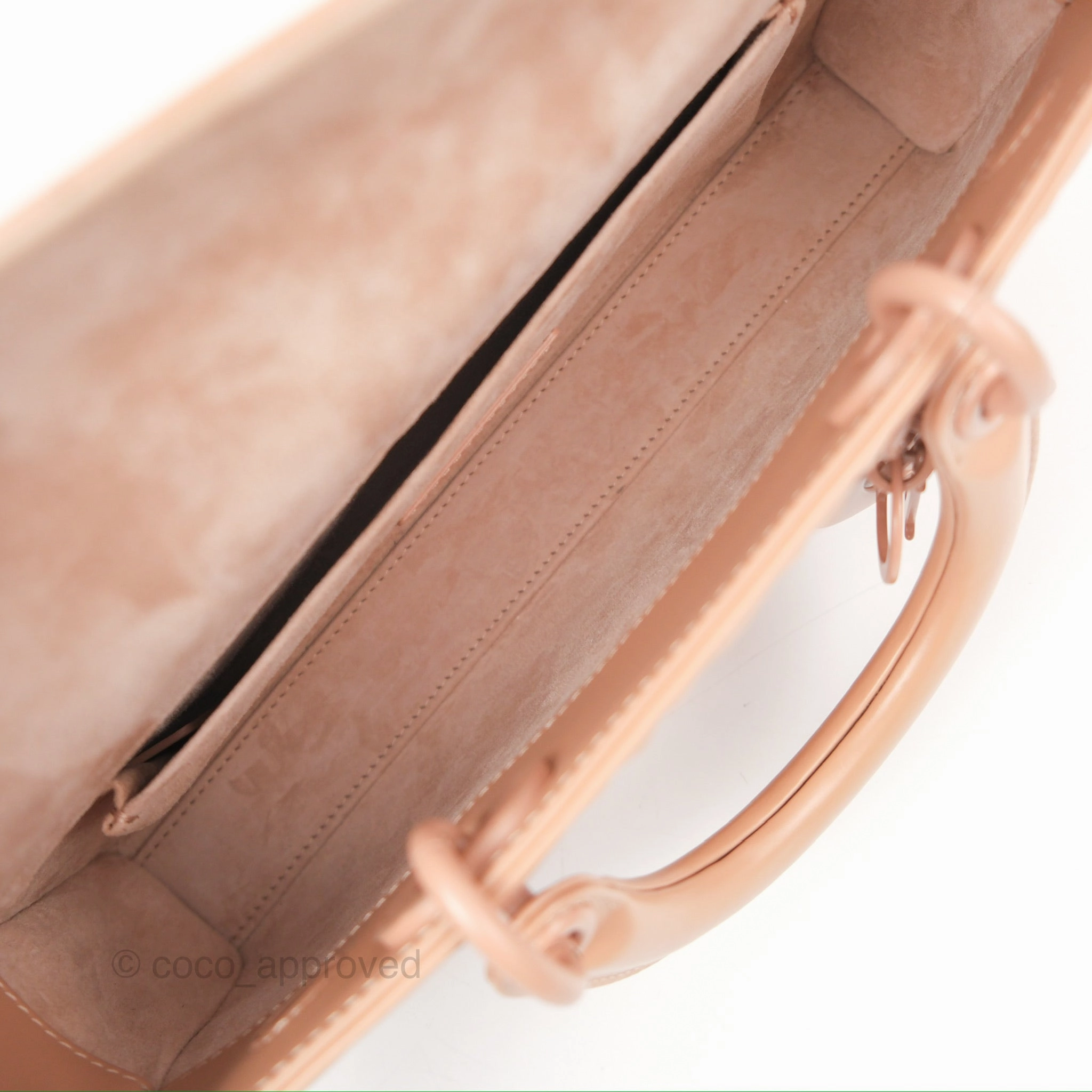 Dior Lady D-Joy Bag Rose Des Vents Cannage Calfskin with Diamond Motif