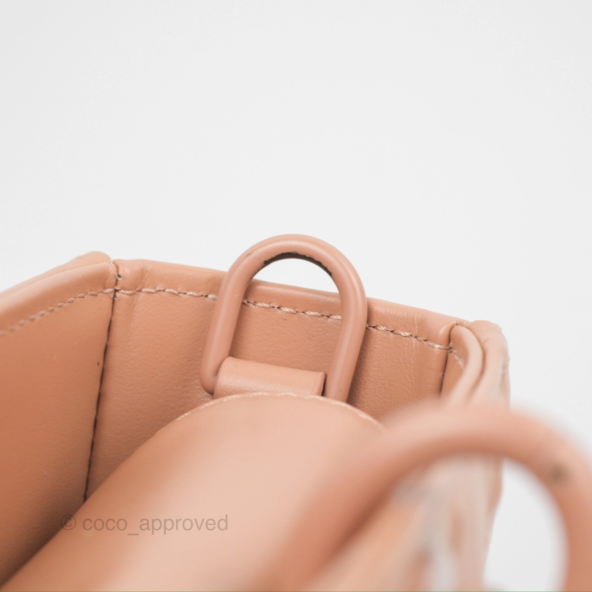 Dior Lady D-Joy Bag Rose Des Vents Cannage Calfskin with Diamond Motif
