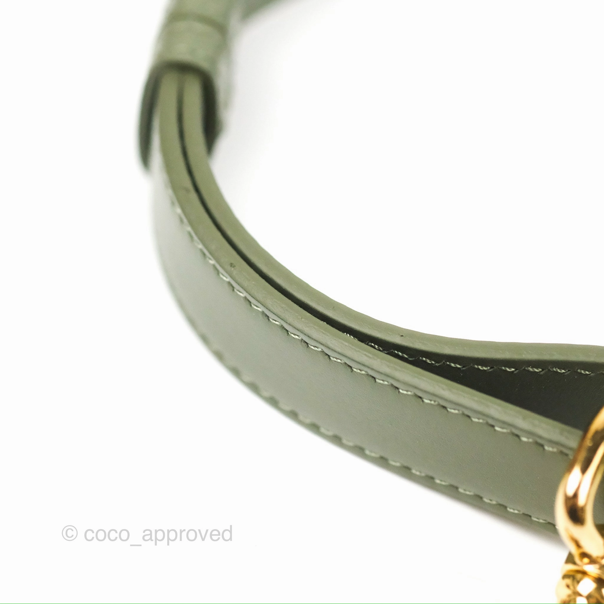 Dior Medium Bobby Bag Cedar Green Calfskin Gold Hardware