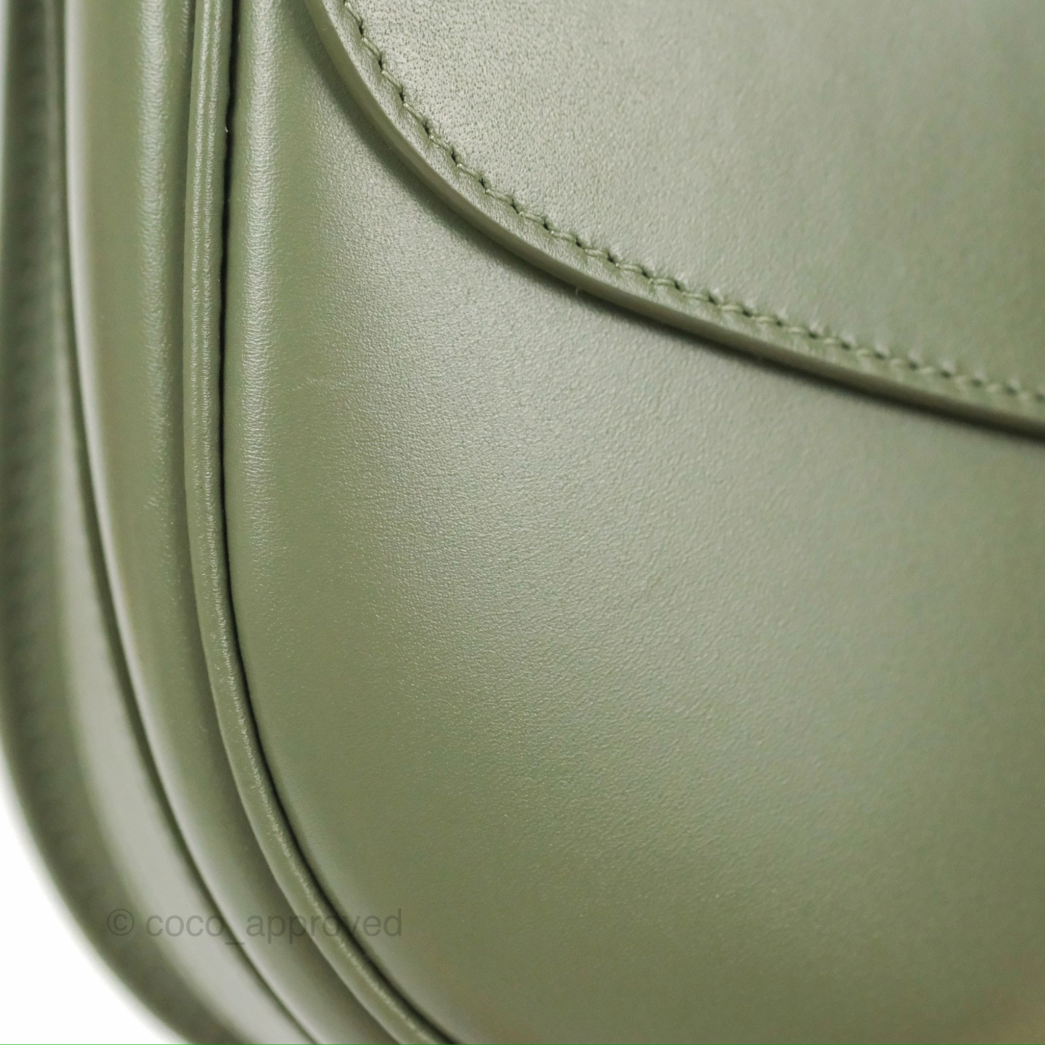 Dior Medium Bobby Bag Cedar Green Calfskin Gold Hardware