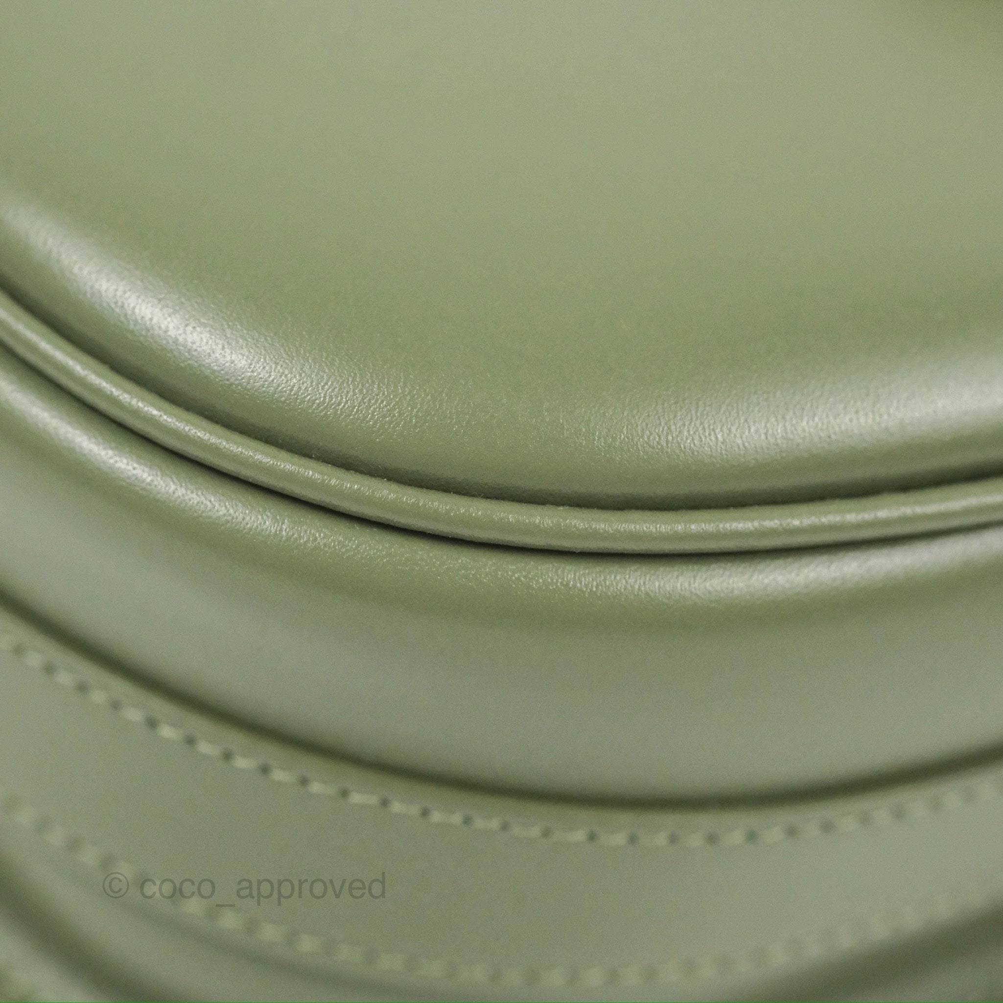 Dior Medium Bobby Bag Cedar Green Calfskin Gold Hardware