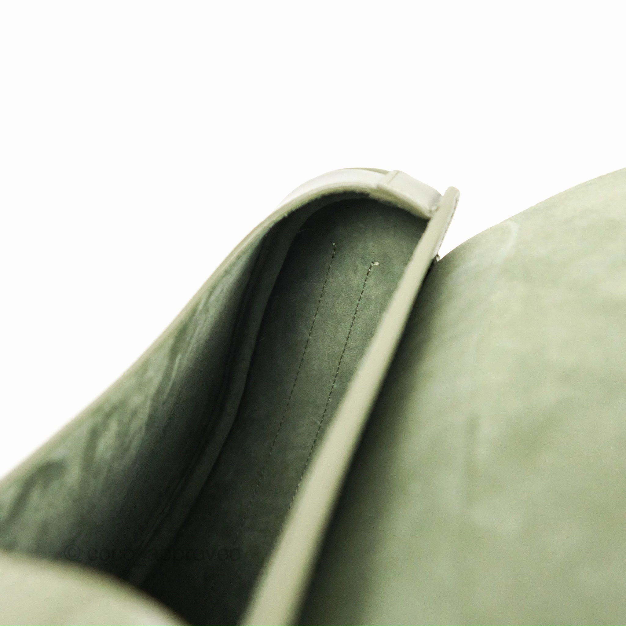 Dior Medium Bobby Bag Cedar Green Calfskin Gold Hardware