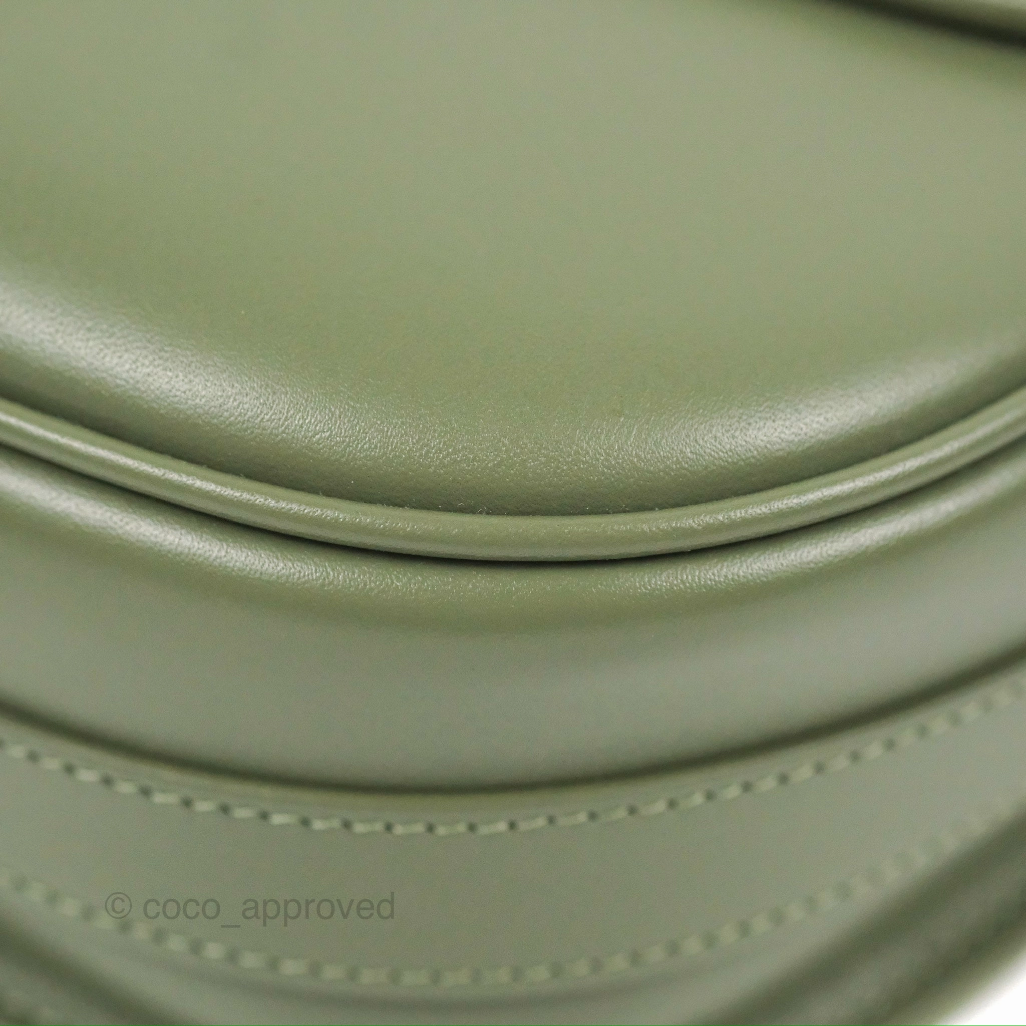 Dior Medium Bobby Bag Cedar Green Calfskin Gold Hardware