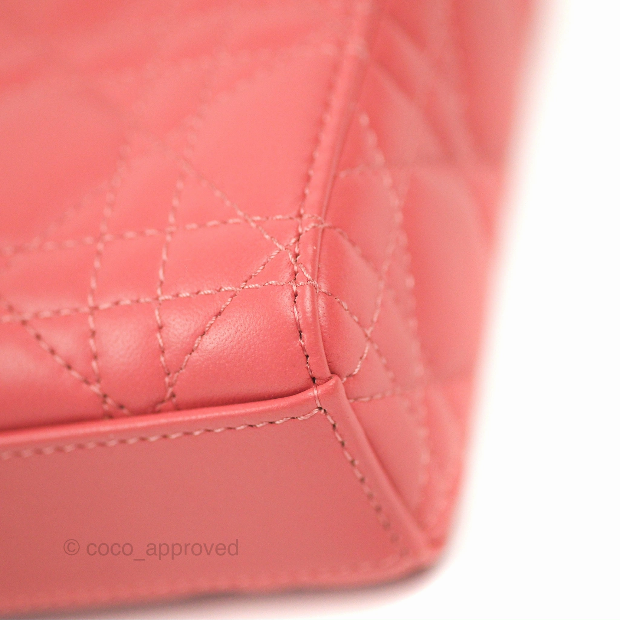 Dior Medium Lady D-Joy Bag Pink Lambskin Cannage
