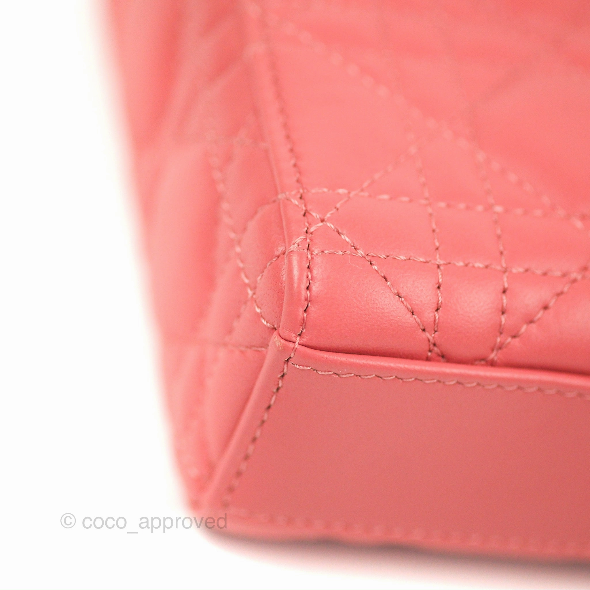 Dior Medium Lady D-Joy Bag Pink Lambskin Cannage