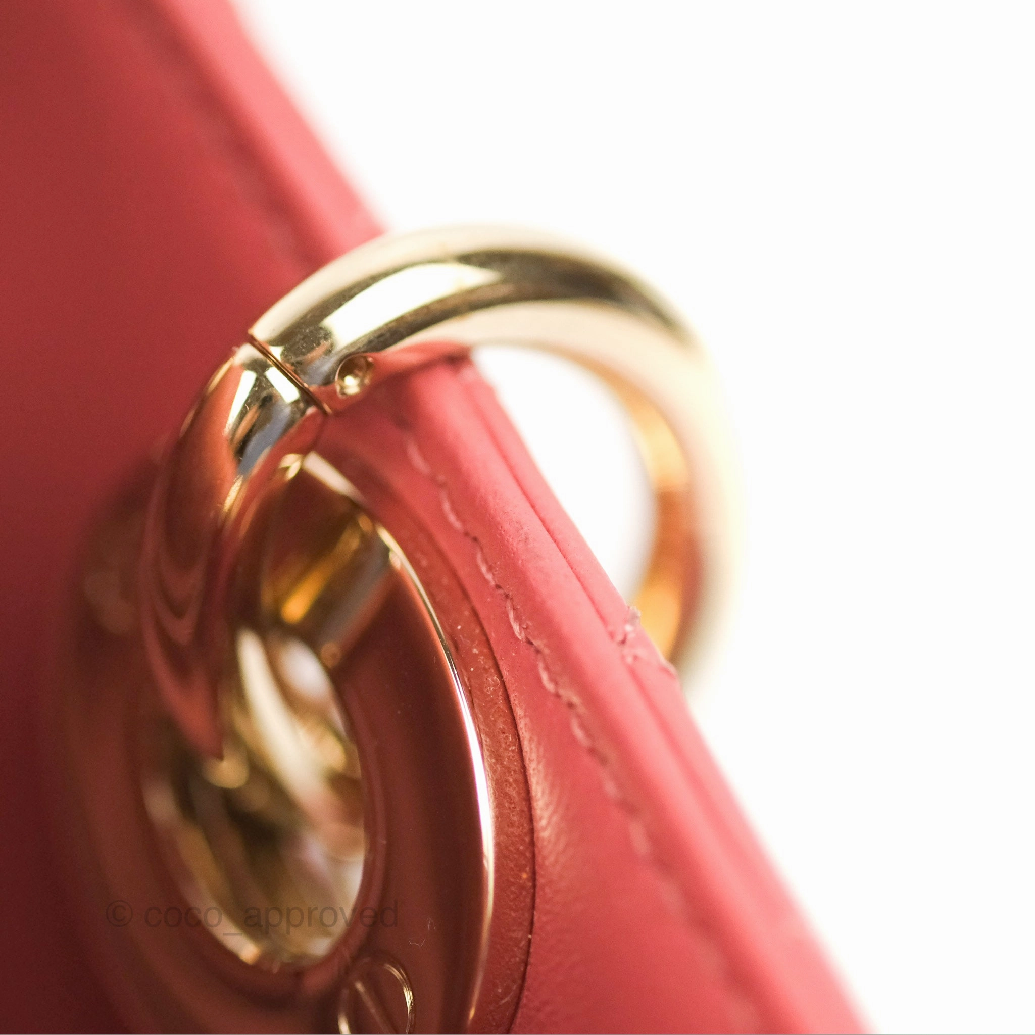 Dior Medium Lady D-Joy Bag Pink Lambskin Cannage