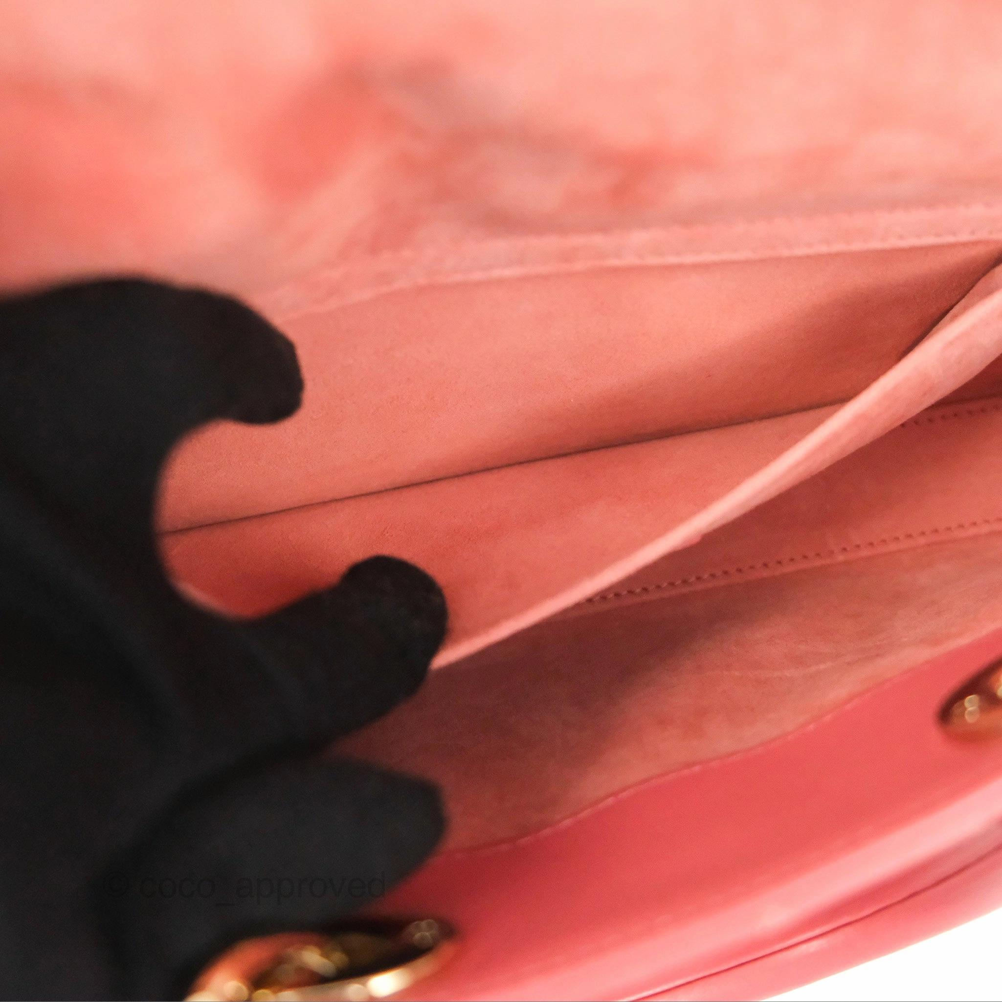 Dior Medium Lady D-Joy Bag Pink Lambskin Cannage