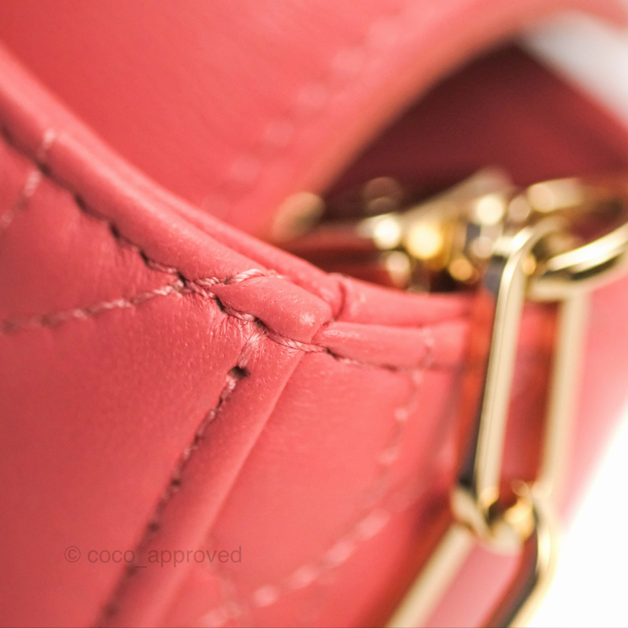 Dior Medium Lady D-Joy Bag Pink Lambskin Cannage