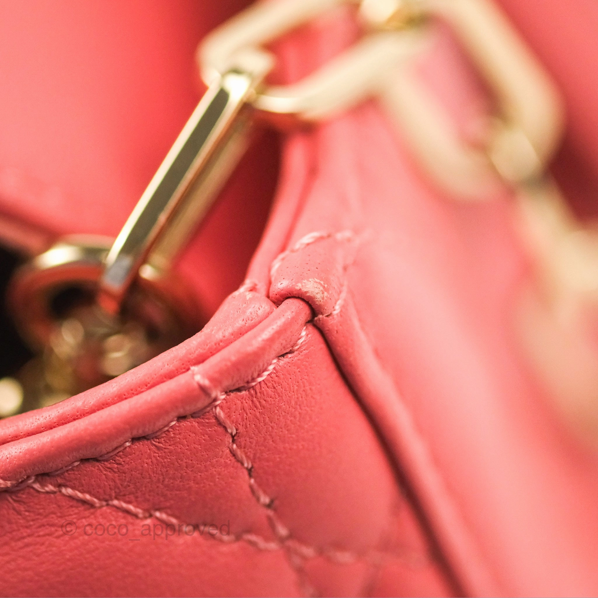 Dior Medium Lady D-Joy Bag Pink Lambskin Cannage