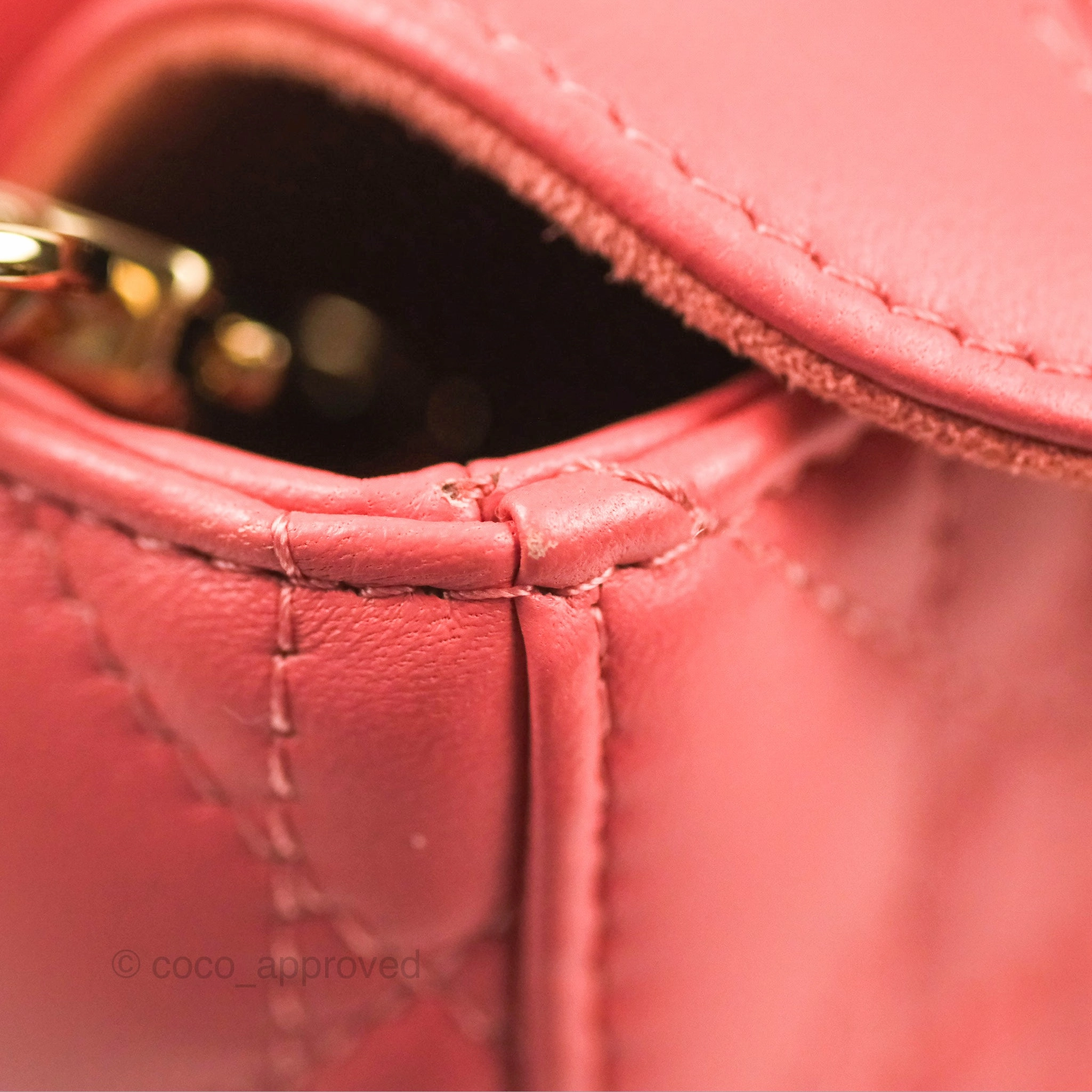 Dior Medium Lady D-Joy Bag Pink Lambskin Cannage