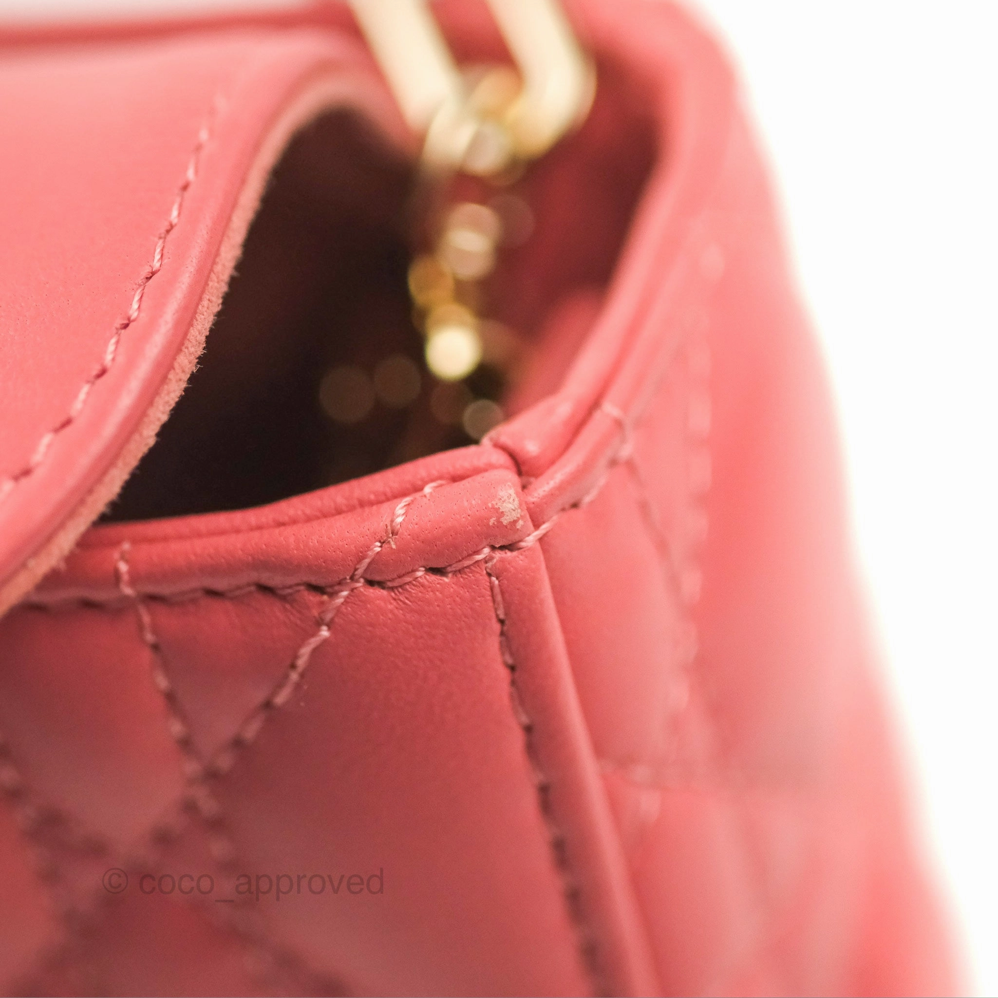 Dior Medium Lady D-Joy Bag Pink Lambskin Cannage