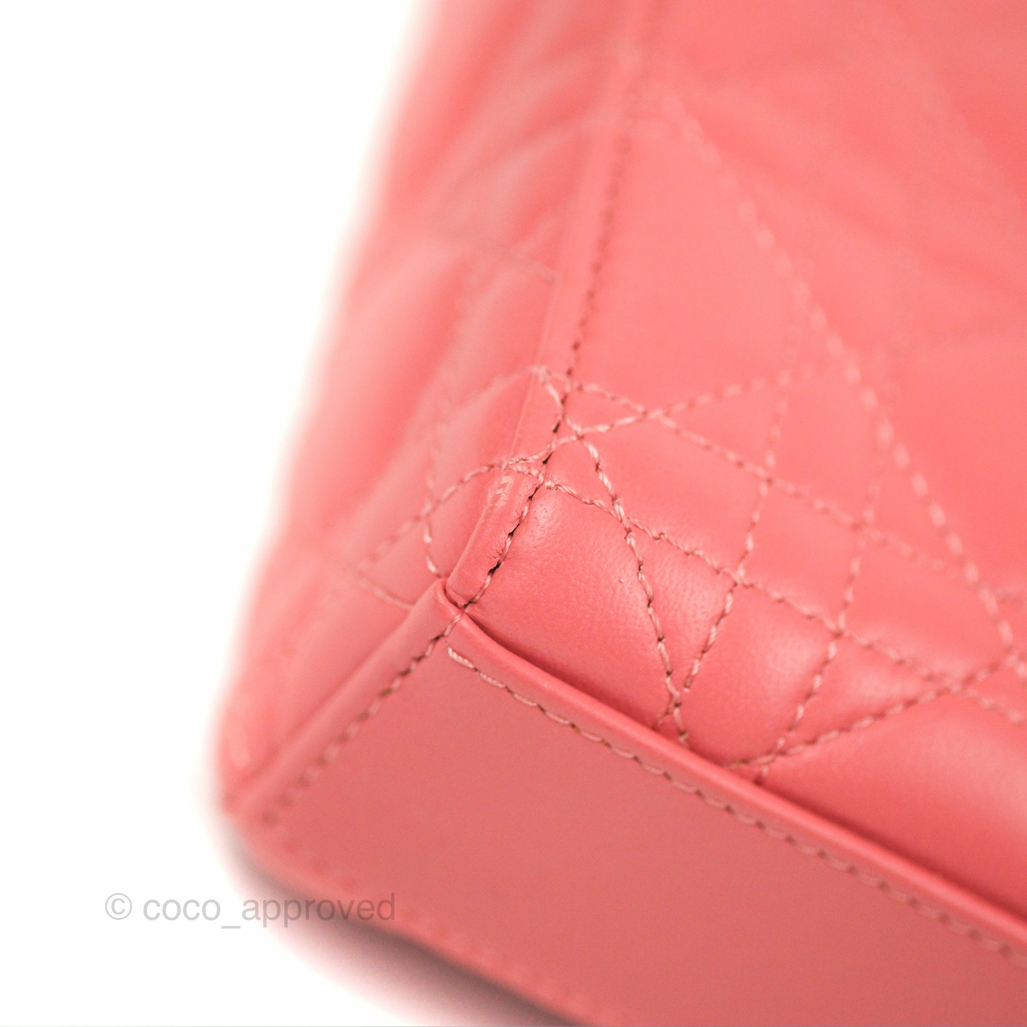 Dior Medium Lady D-Joy Bag Pink Lambskin Cannage