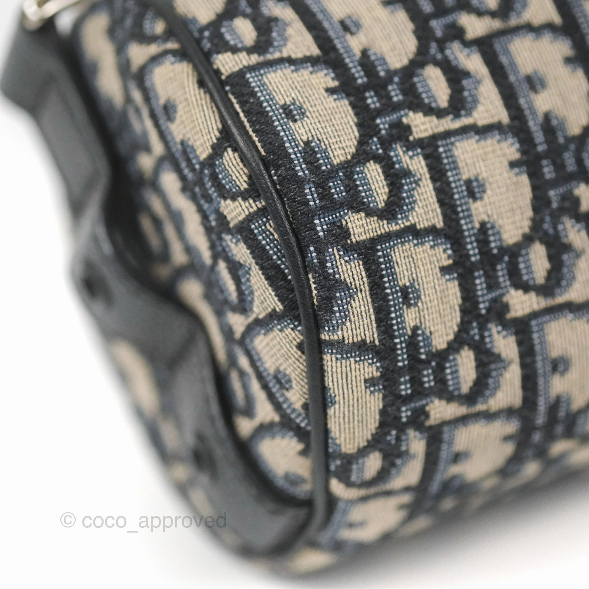Dior Men's Mini Roller Messenger Bag Oblique Jacquard